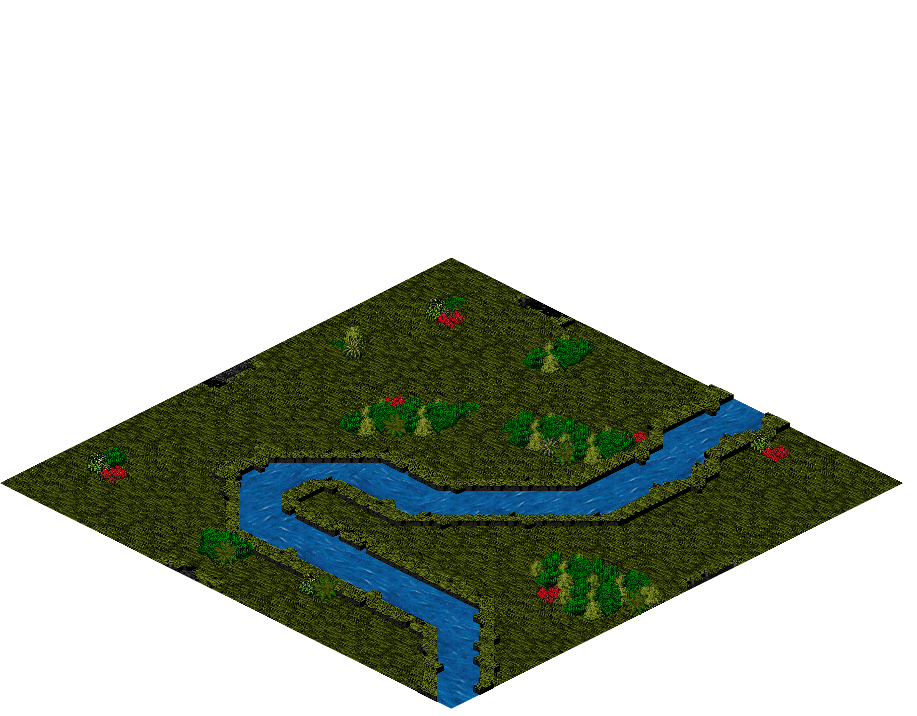 Mehadi Shashi rendered terrain map
