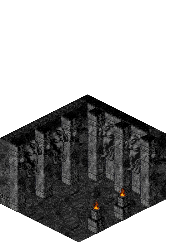 Aosda Deoch Shrine rendered terrain map