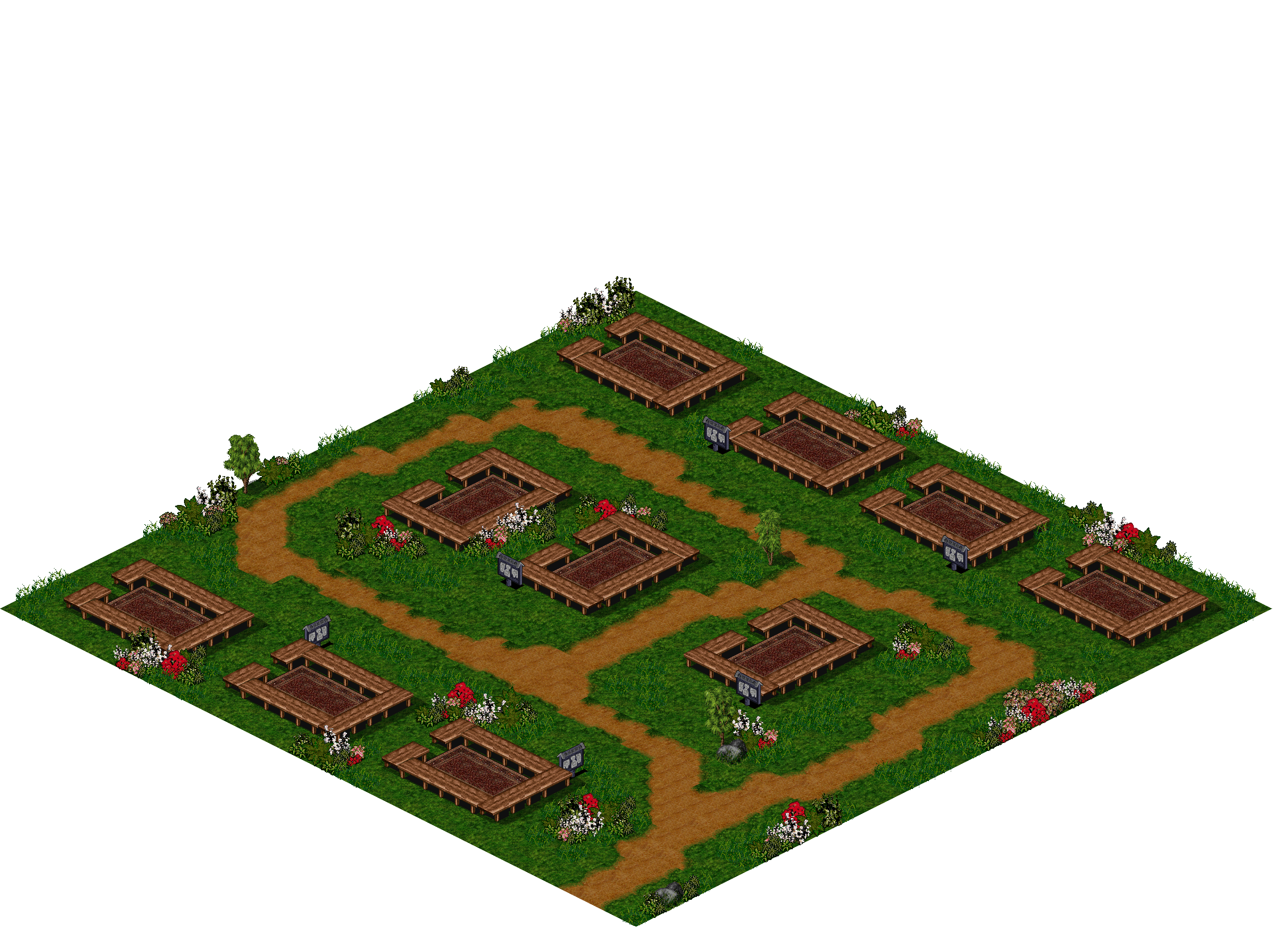 Map 3104 rendered terrain map
