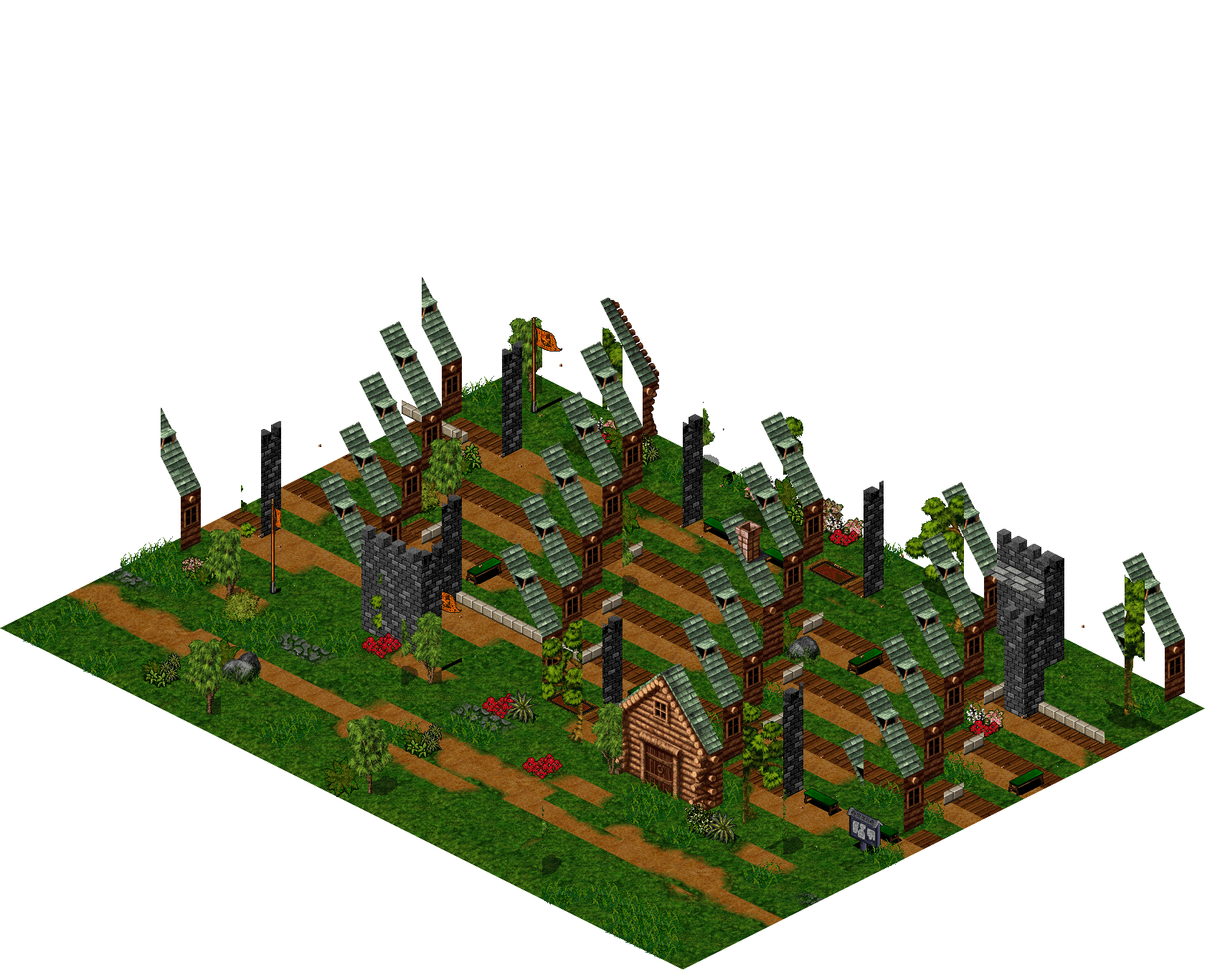 Map 3110 rendered terrain map