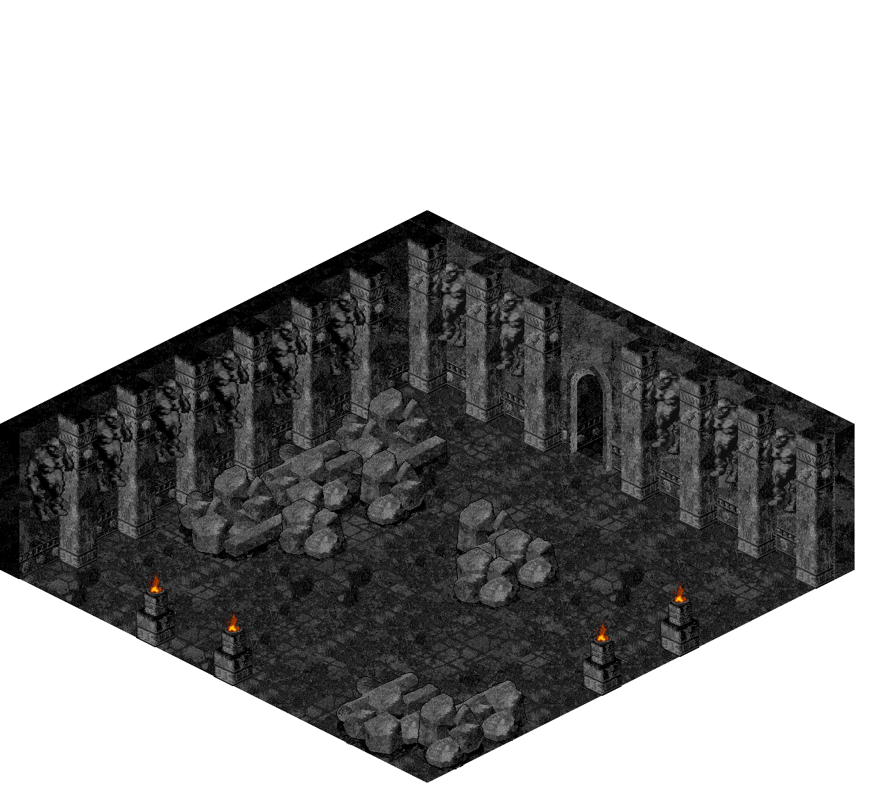 Dubhaim Castle North 2-2 rendered terrain map