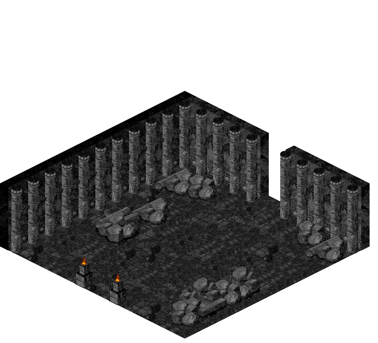 Dubhaim Castle North 6-2 rendered terrain map