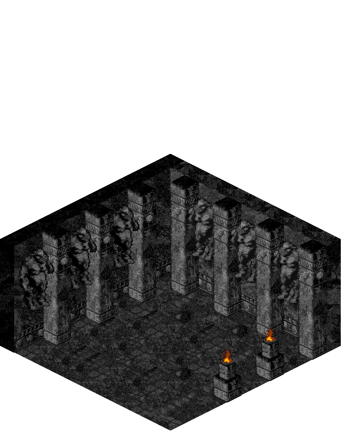 Chief Monk Hall rendered terrain map