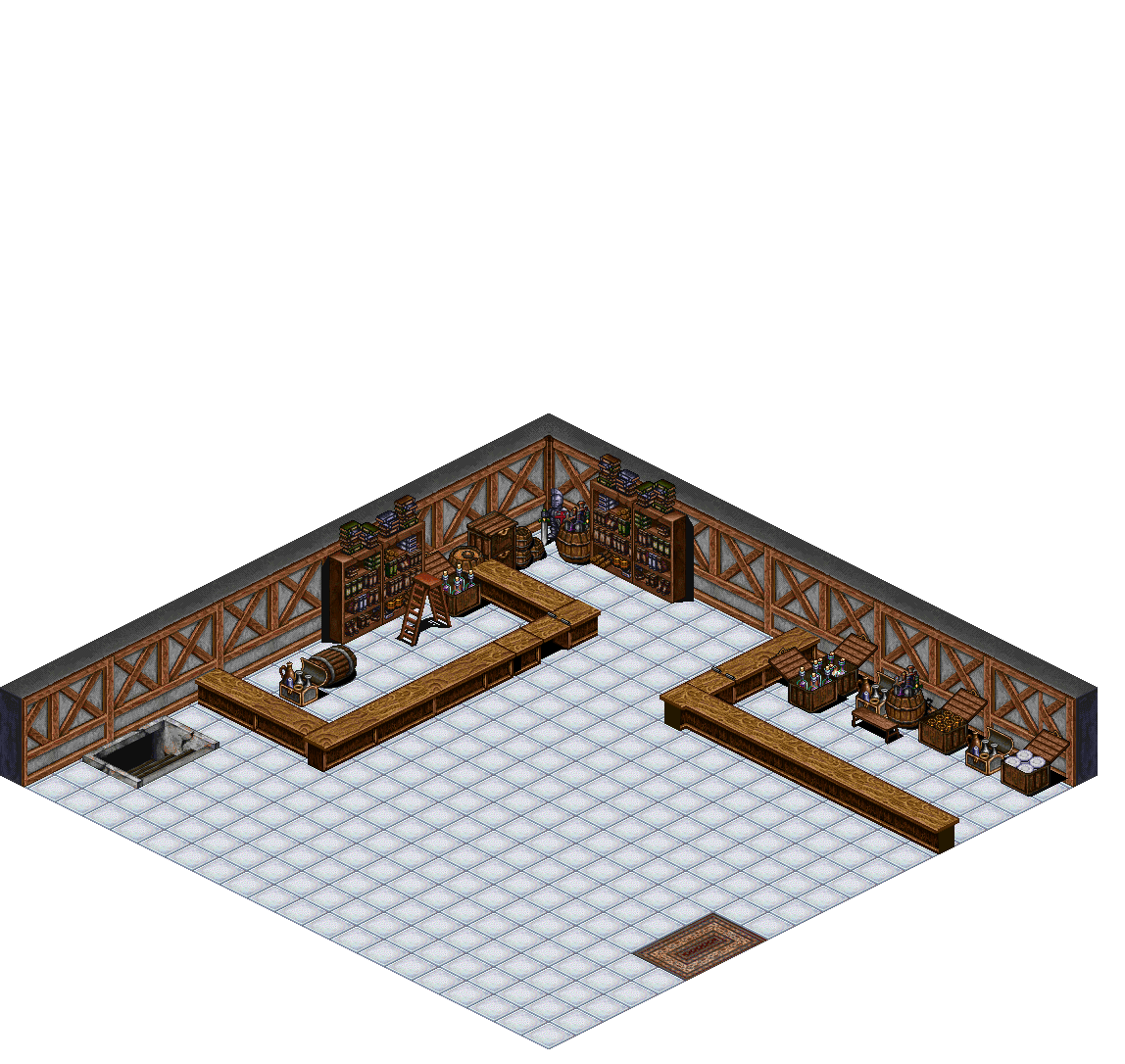 Loures Store 14 rendered terrain map