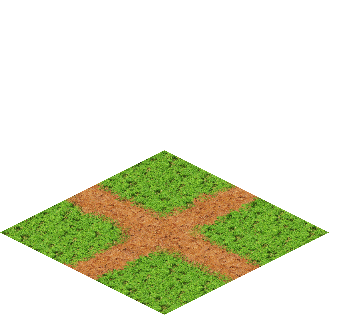 Gladiator Arena Entrance rendered terrain map