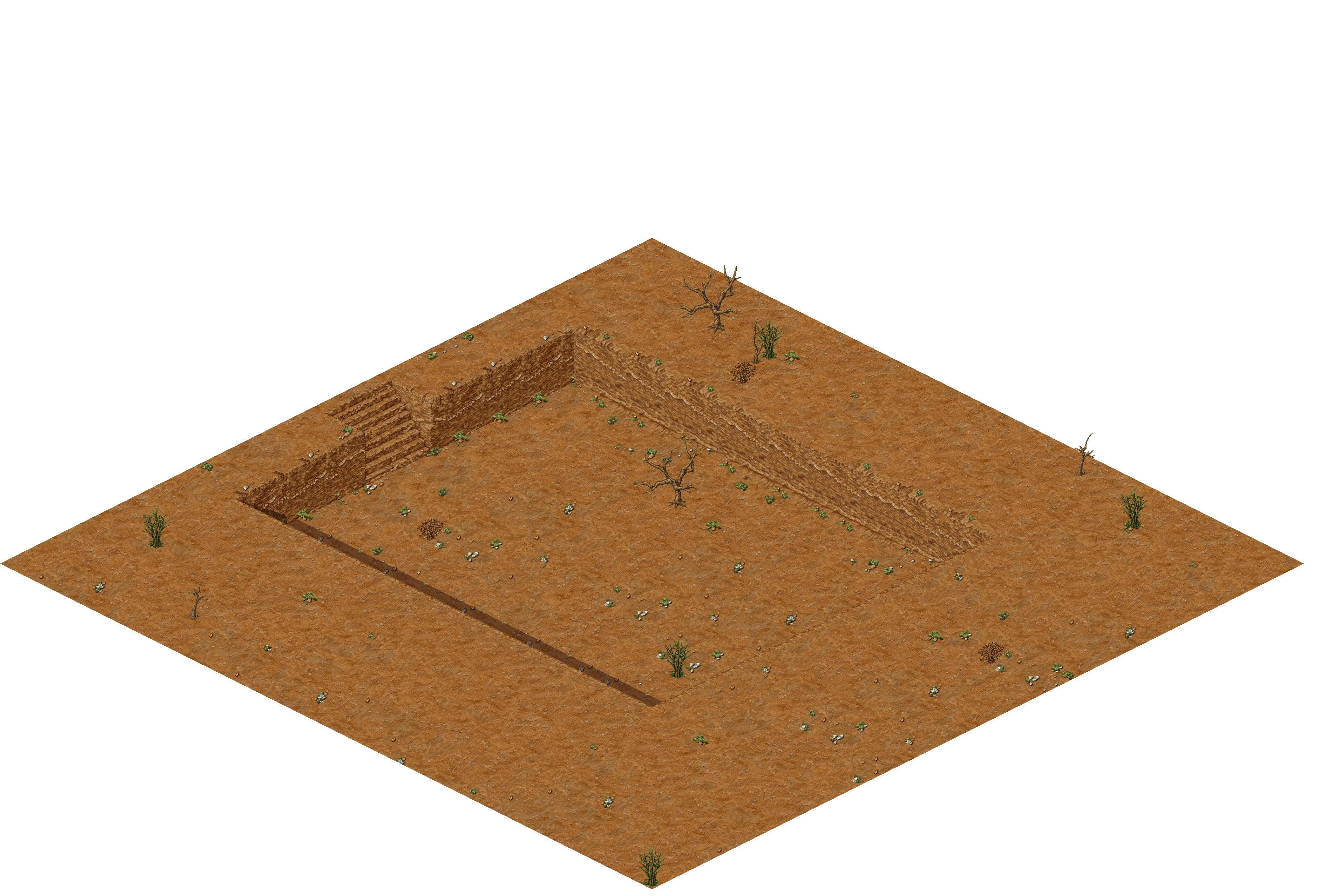 Map 3957 rendered terrain map