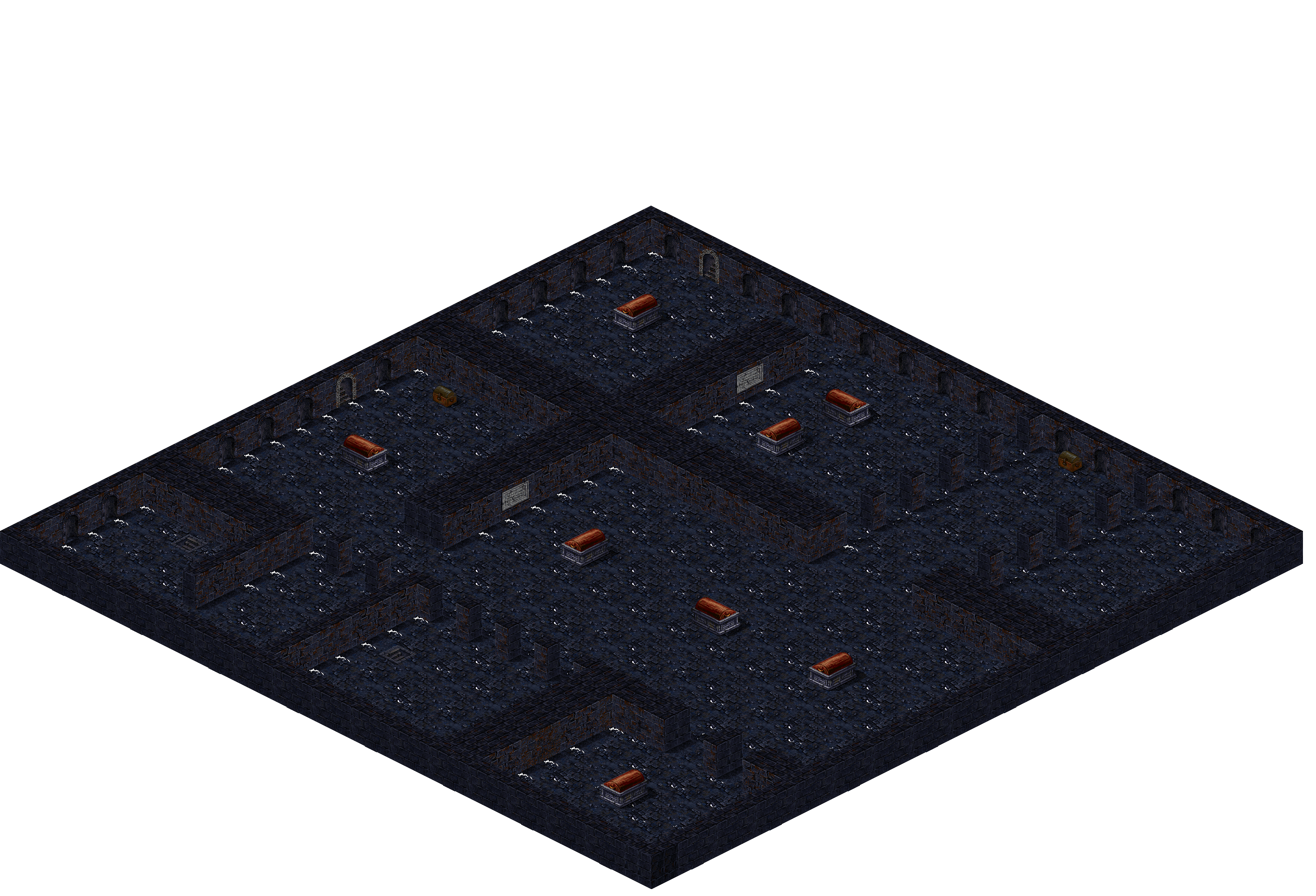 Crypt 13-2 rendered terrain map