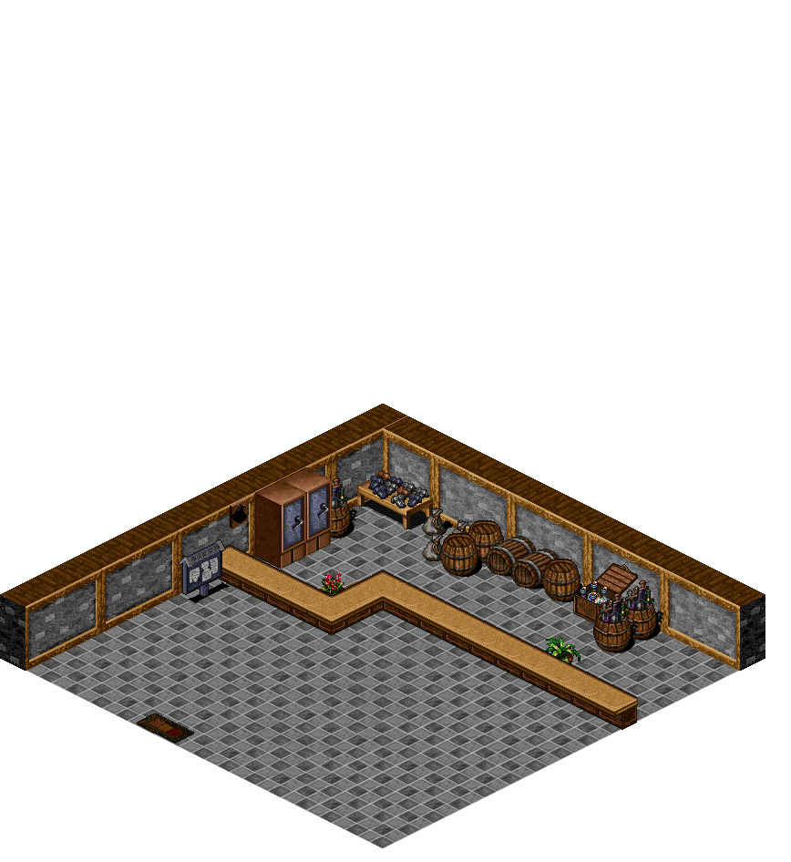 Rucesion Storage rendered terrain map