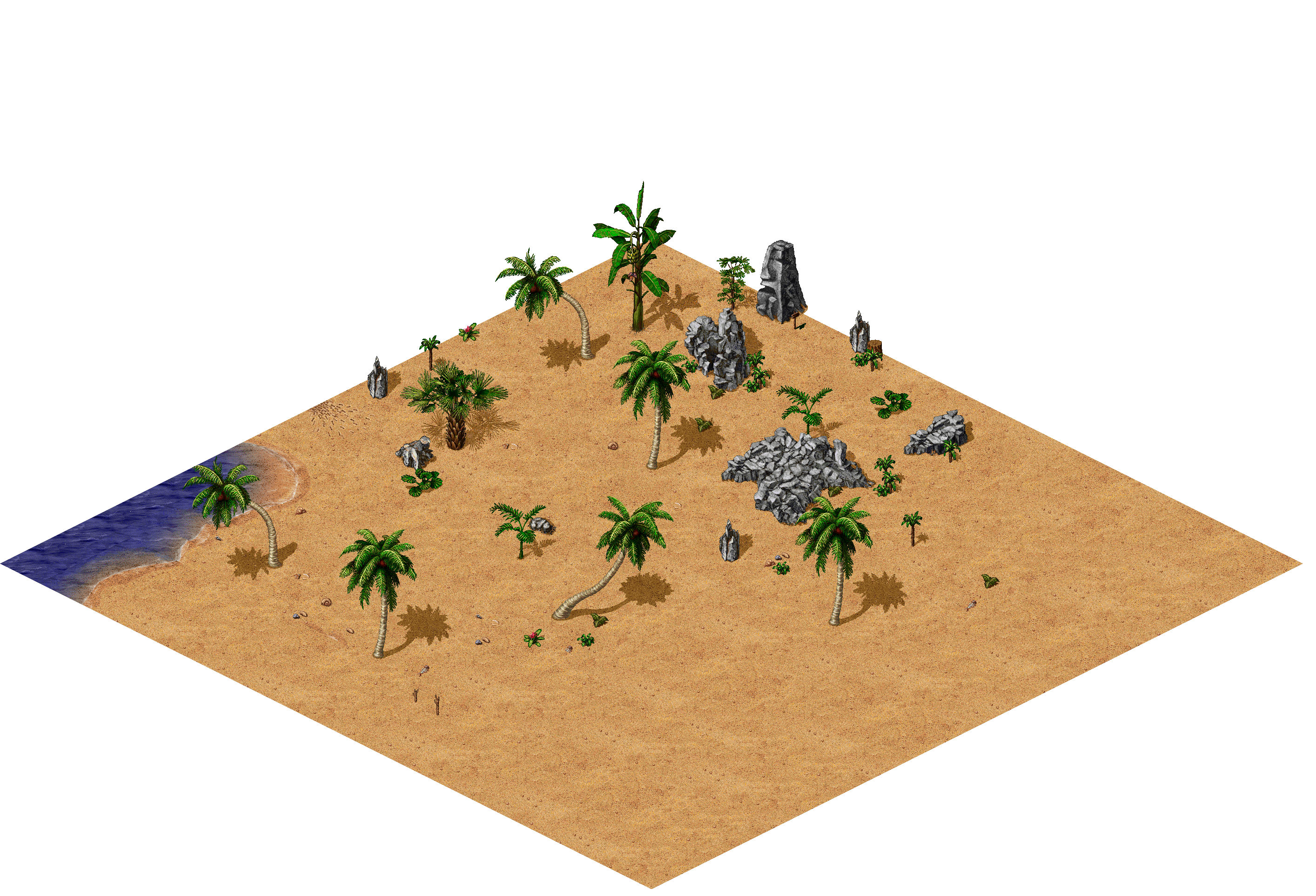 Map 4724 rendered terrain map