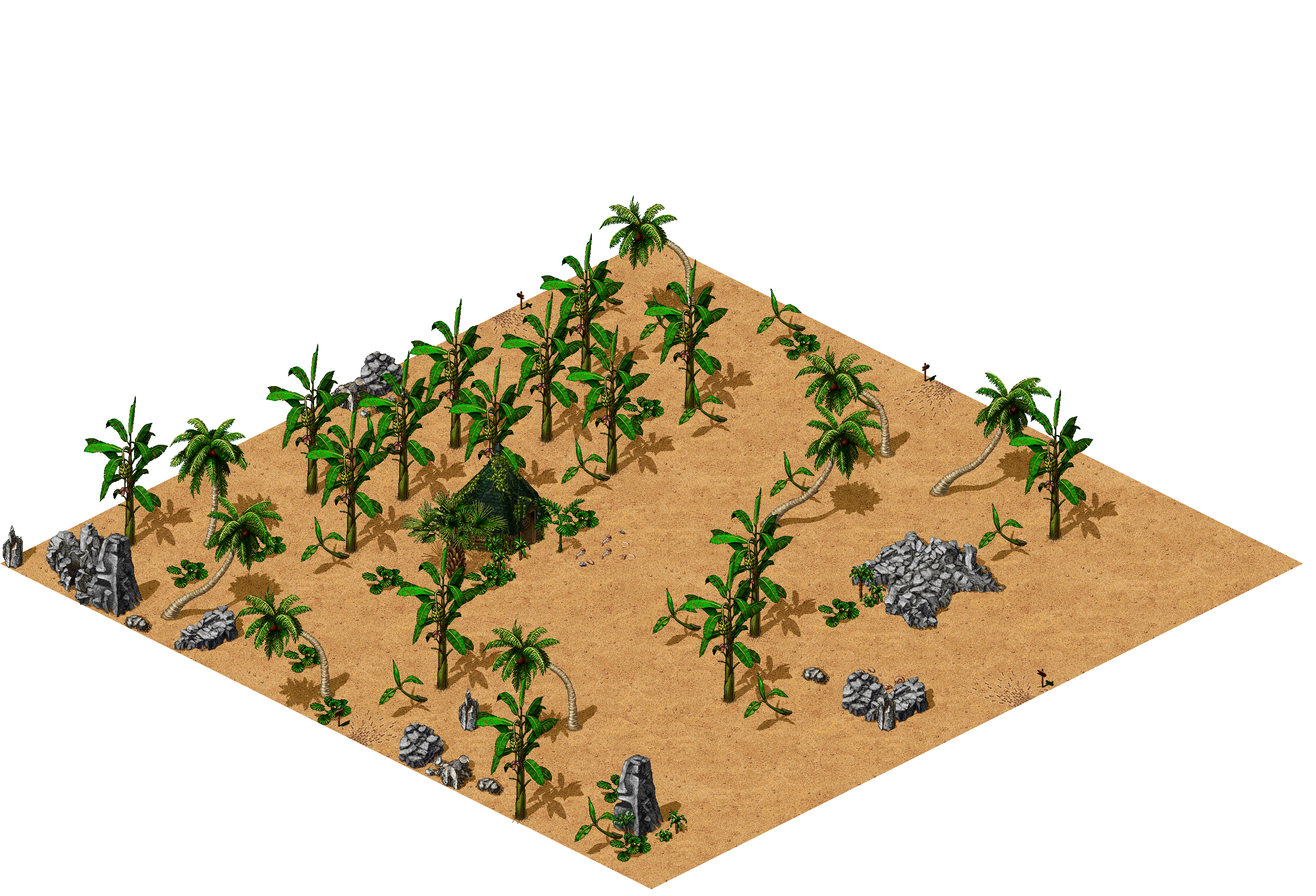 Map 4727 rendered terrain map