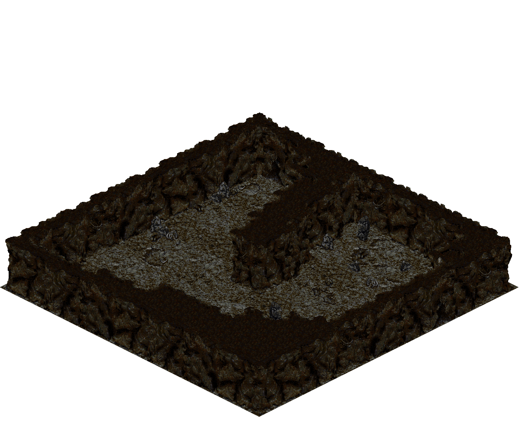 Map 5033 rendered terrain map