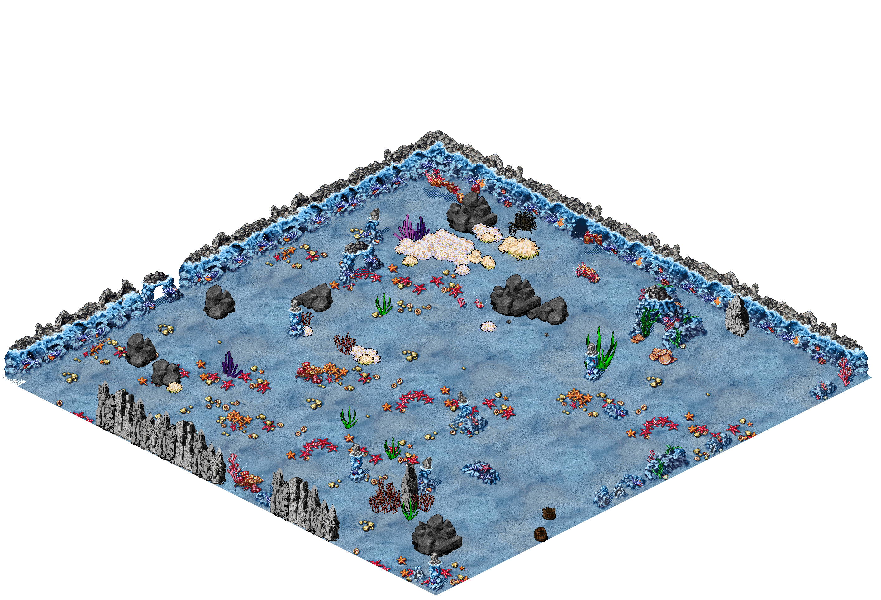 Lynith Sea 1 rendered terrain map
