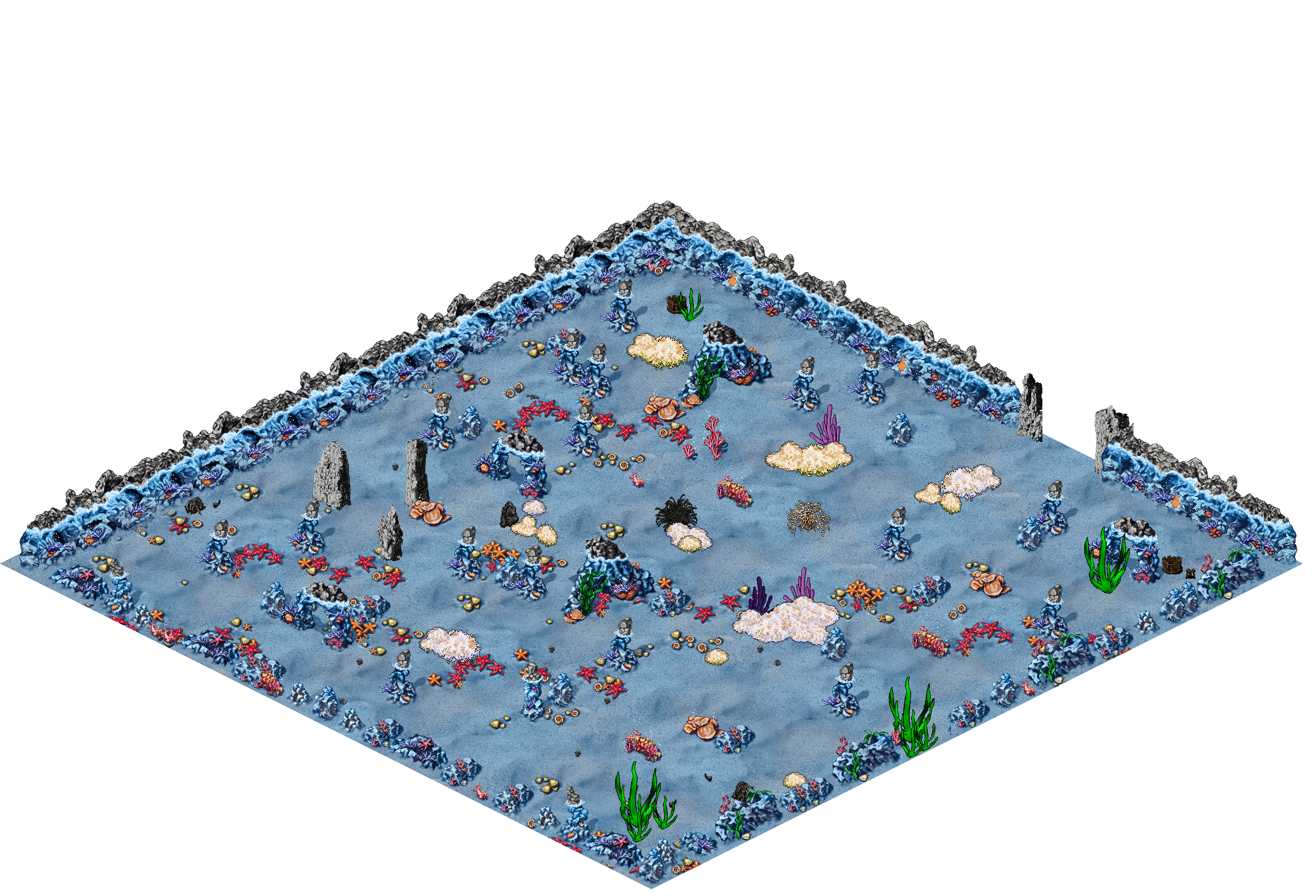 Map 5113 rendered terrain map