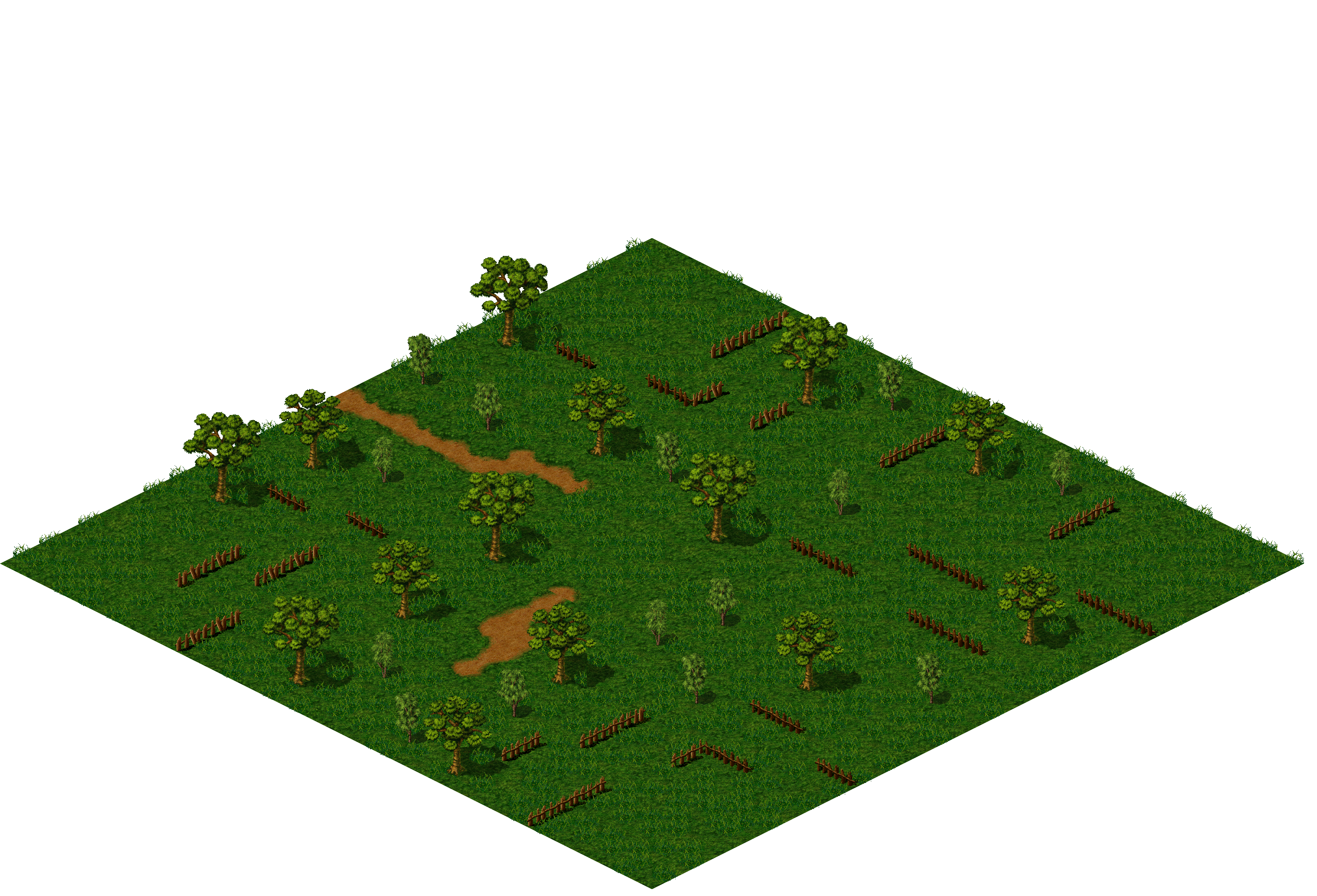 Undine North Field rendered terrain map