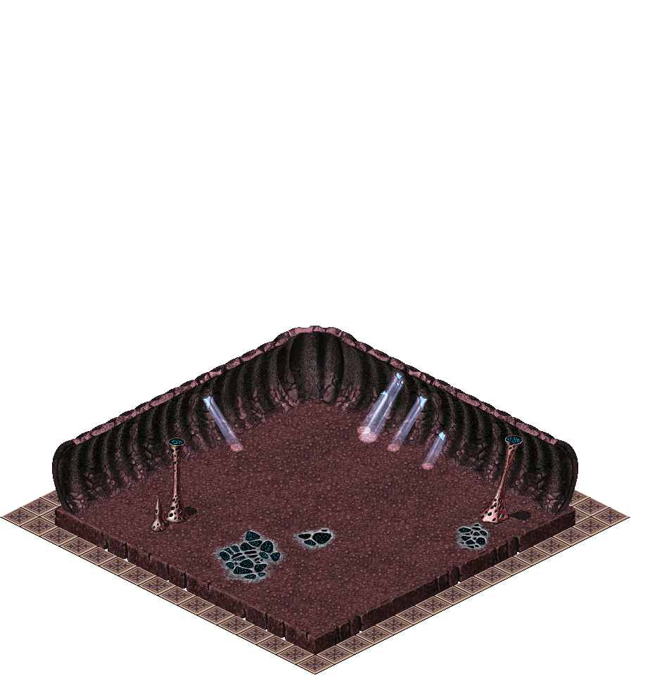 Training Dojo 2 rendered terrain map