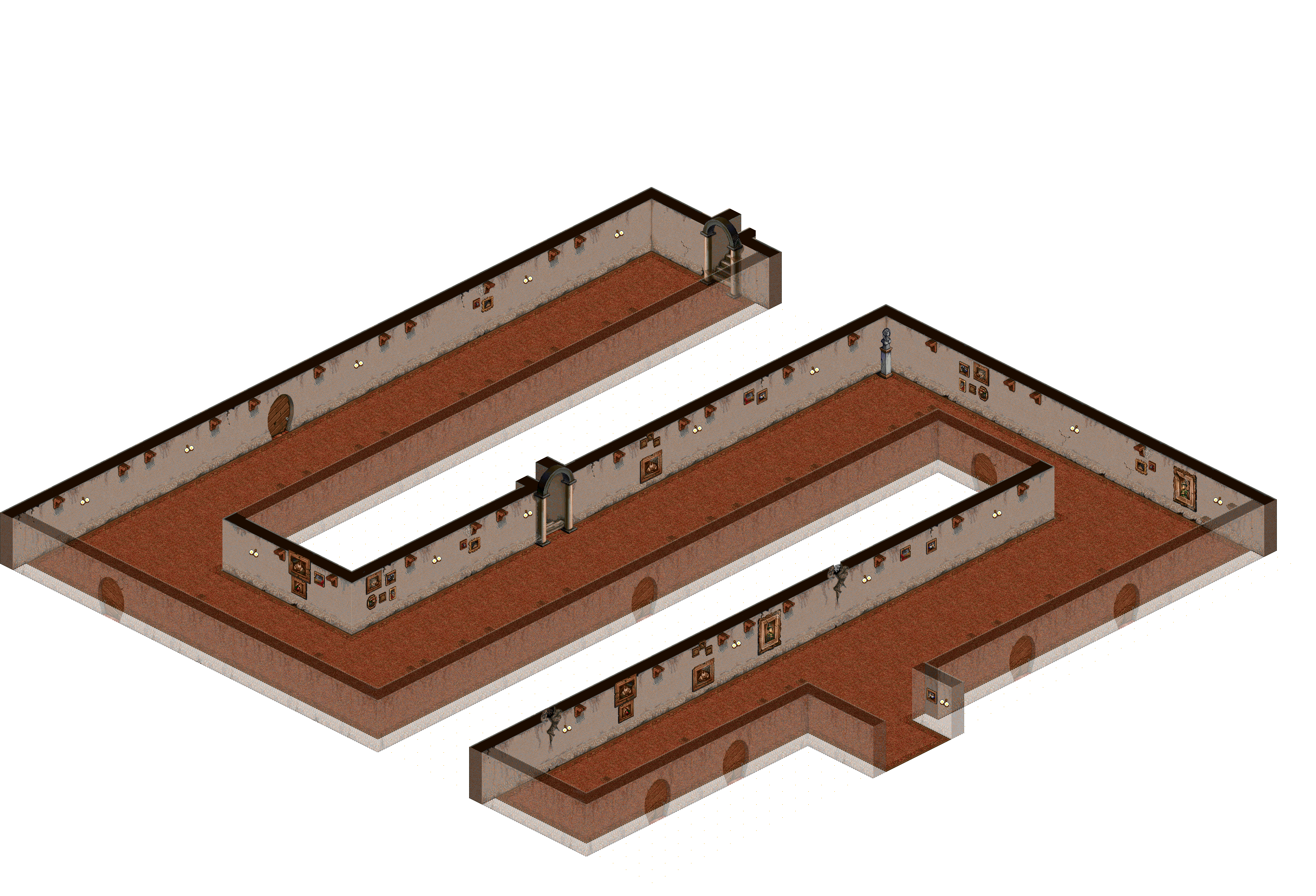 Manor Floor 2-12 rendered terrain map