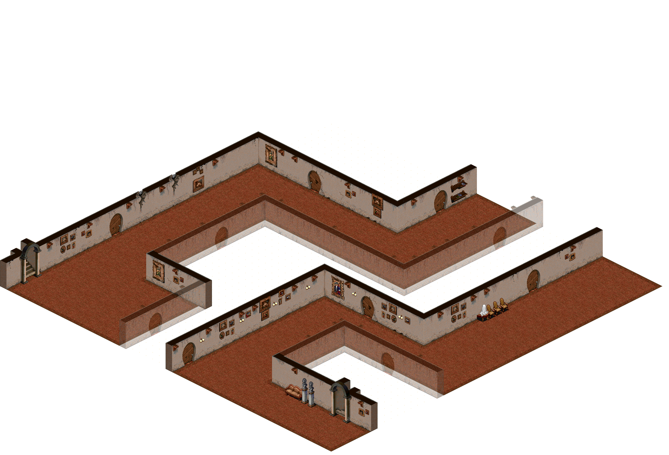 Manor Floor 2-14 rendered terrain map