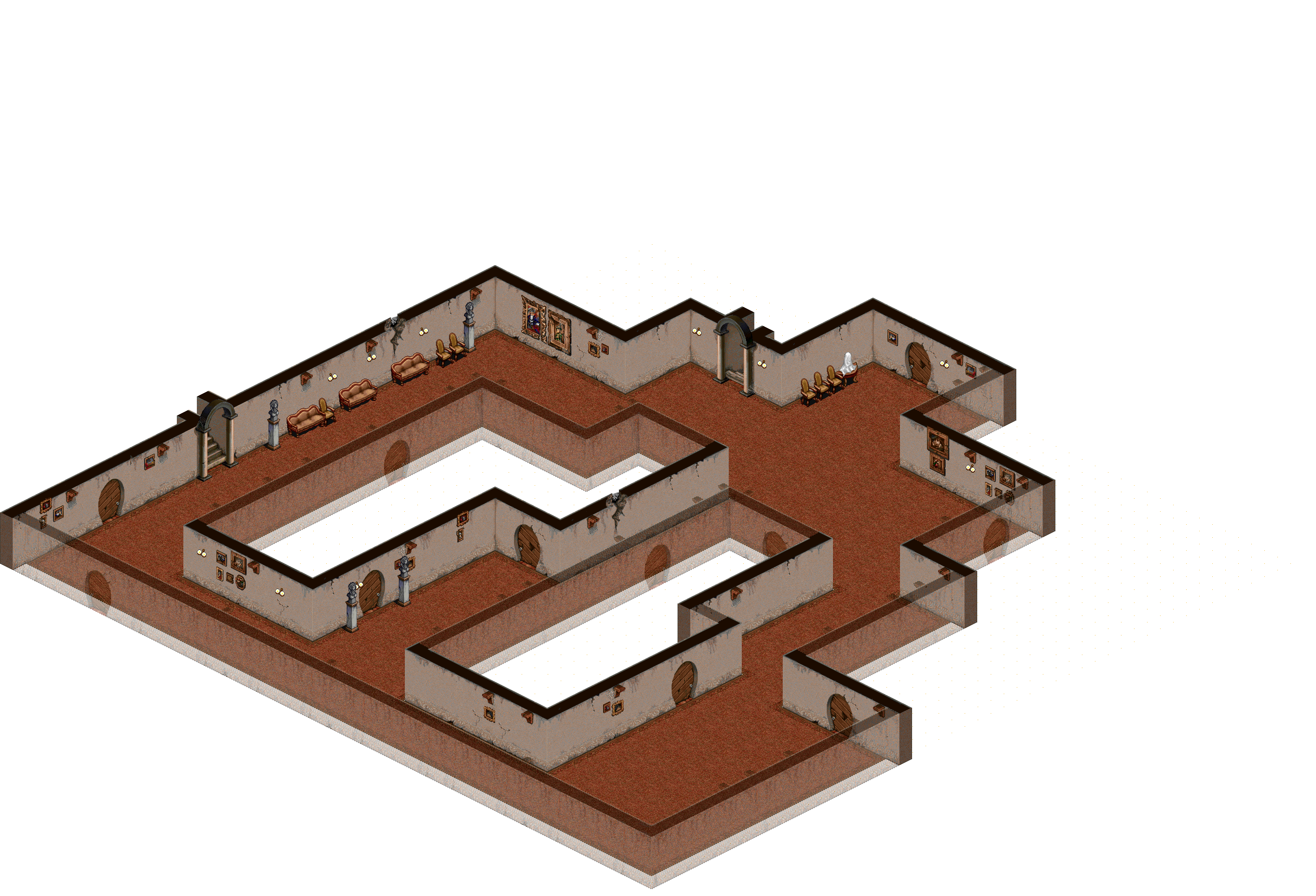 Manor Floor 2-16 rendered terrain map