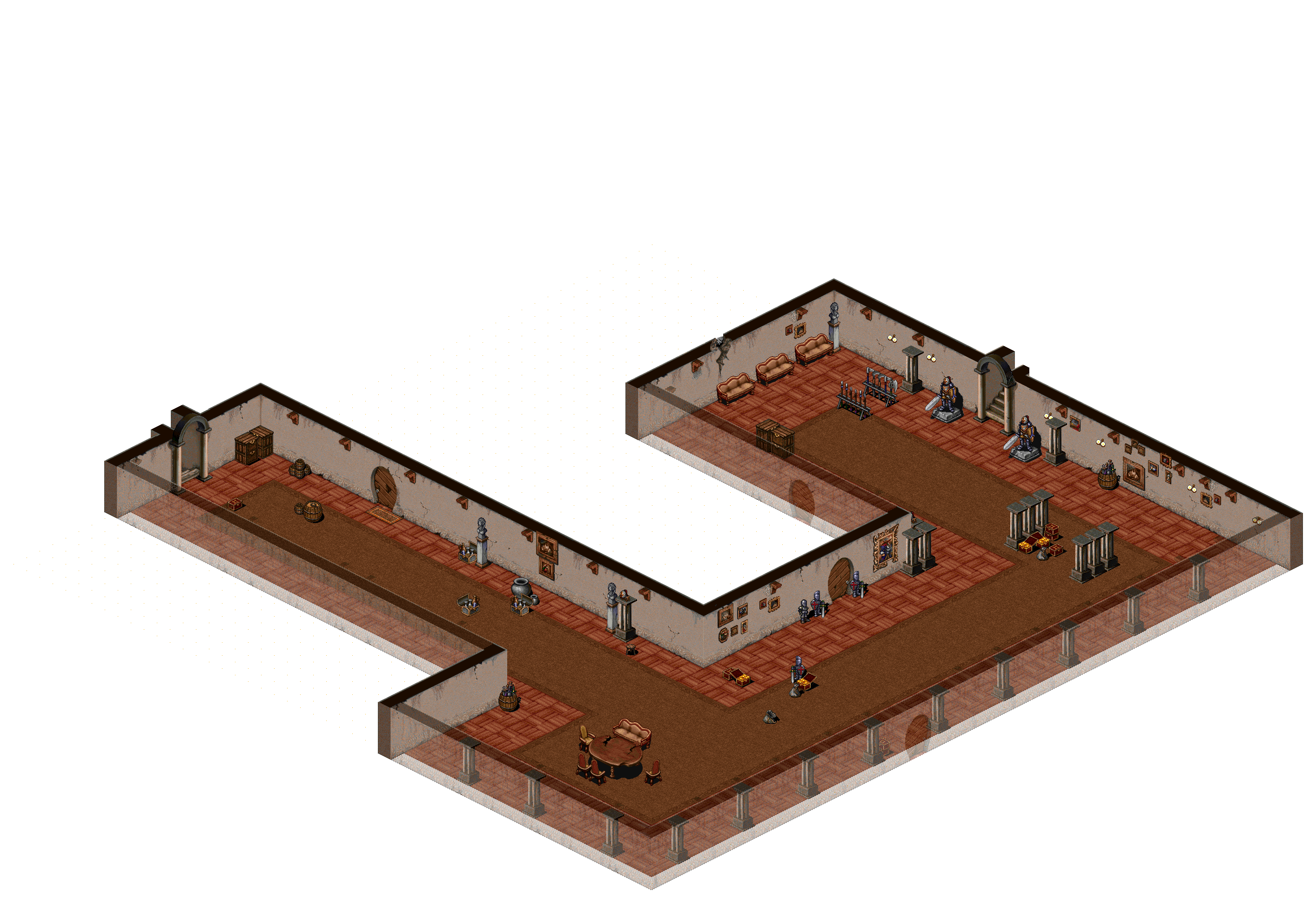 Manor Floor 3-2 rendered terrain map