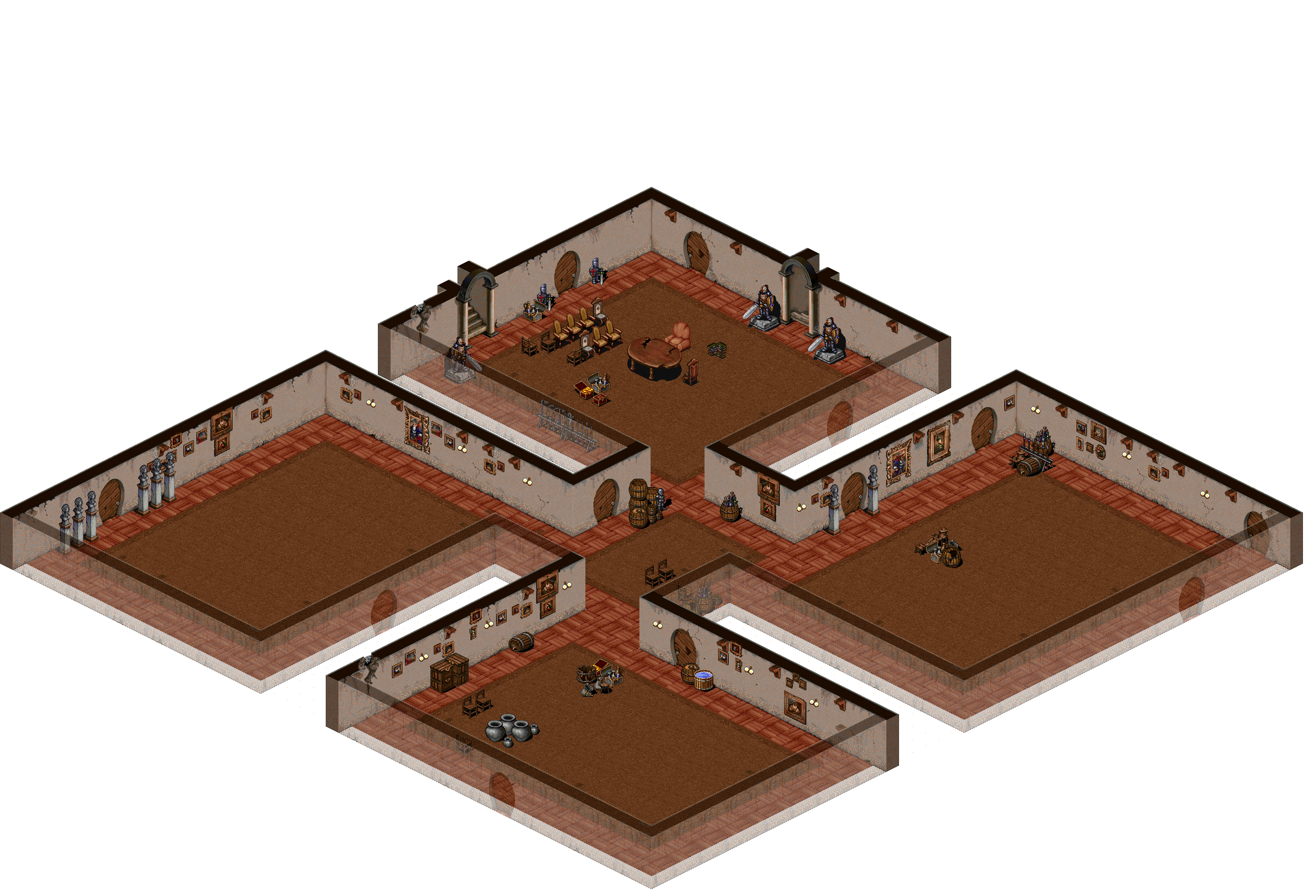 Manor Floor 3-5 rendered terrain map