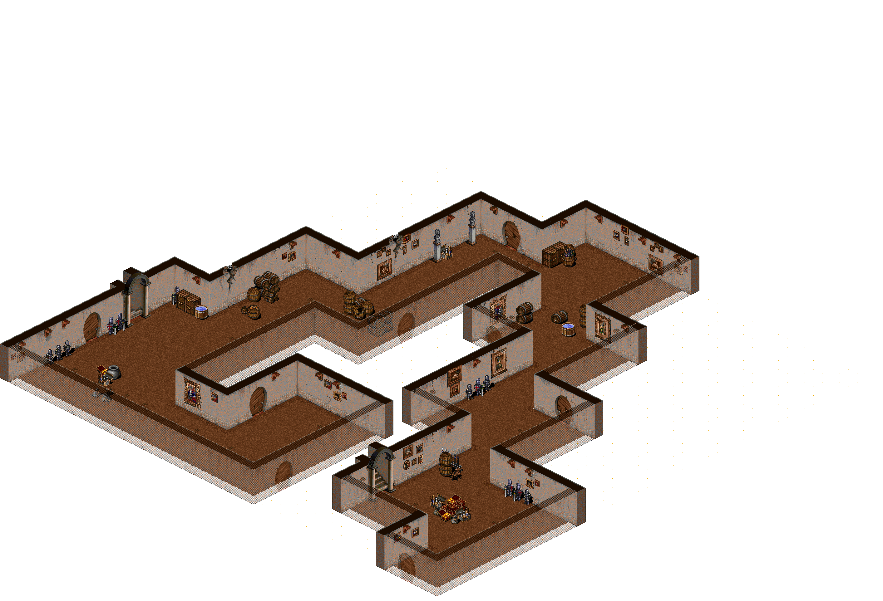 Manor Floor 3-10 rendered terrain map