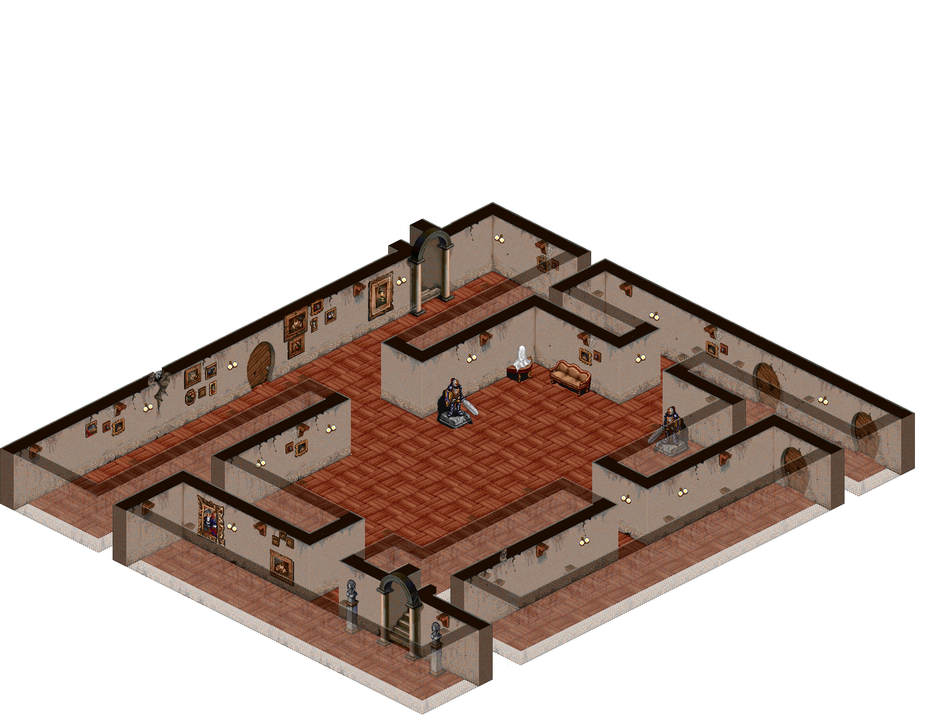 Manor Floor 3-17 rendered terrain map