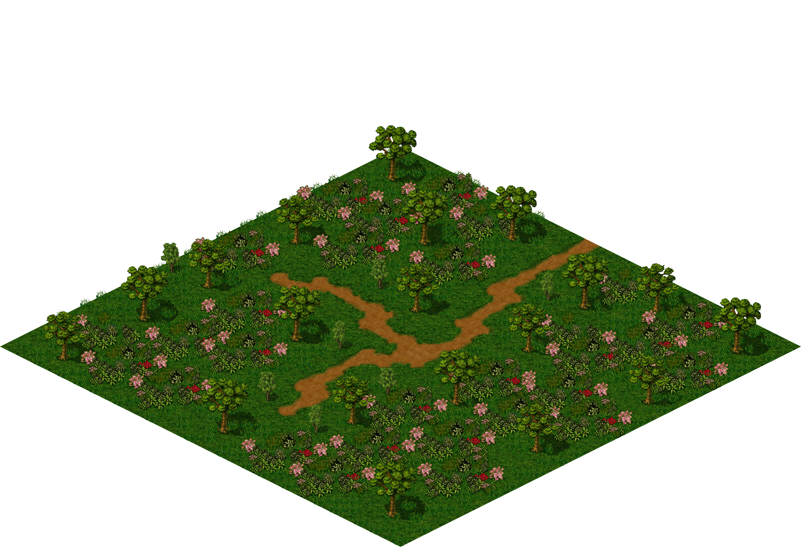 East Woodland 17-1 rendered terrain map