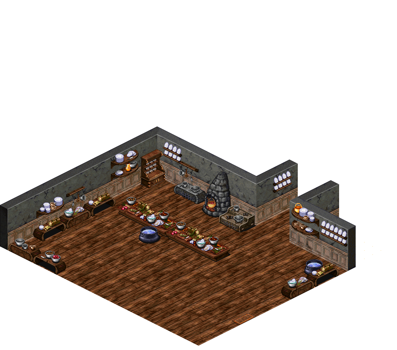 Map 6245 rendered terrain map