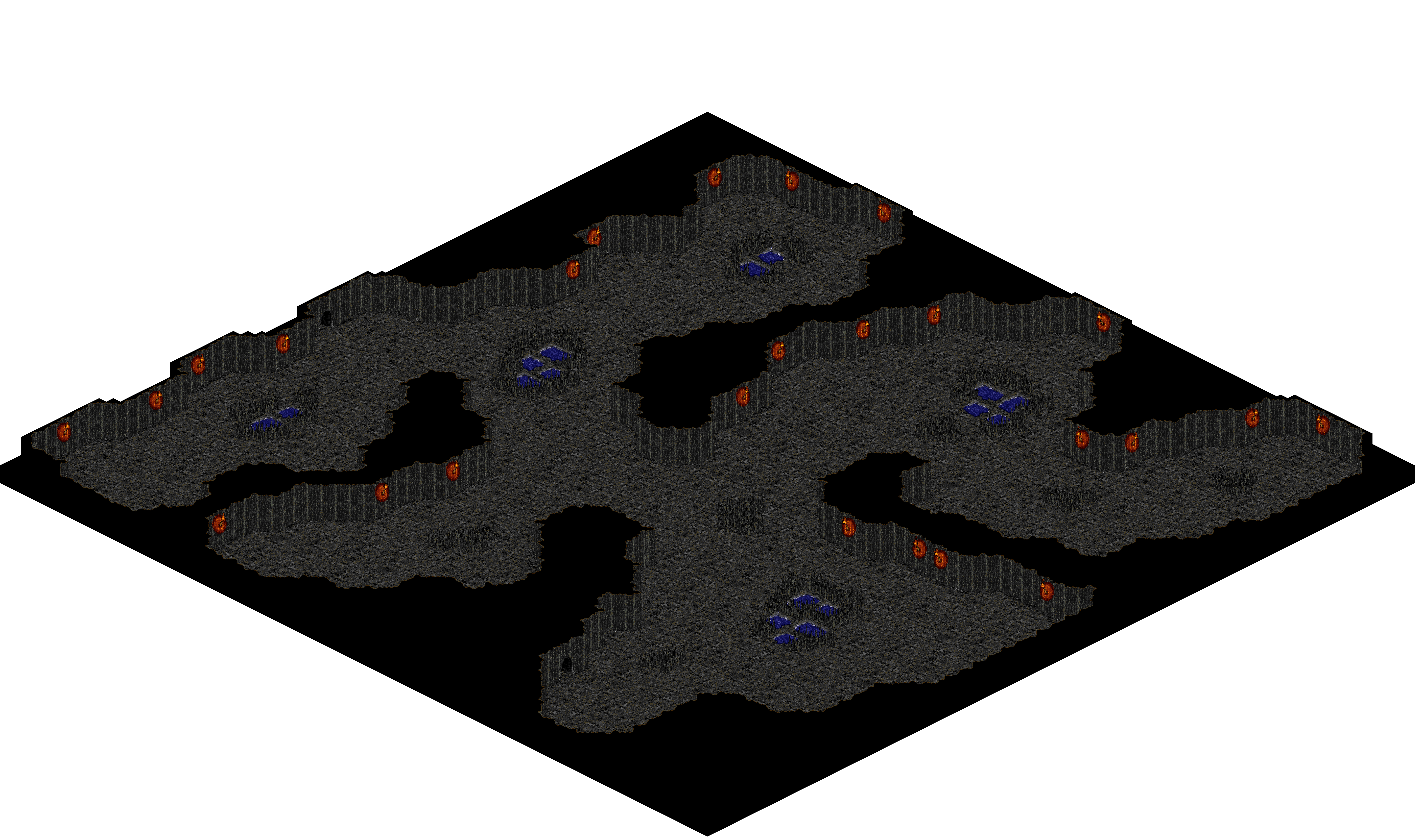 Mine 2-1 rendered terrain map