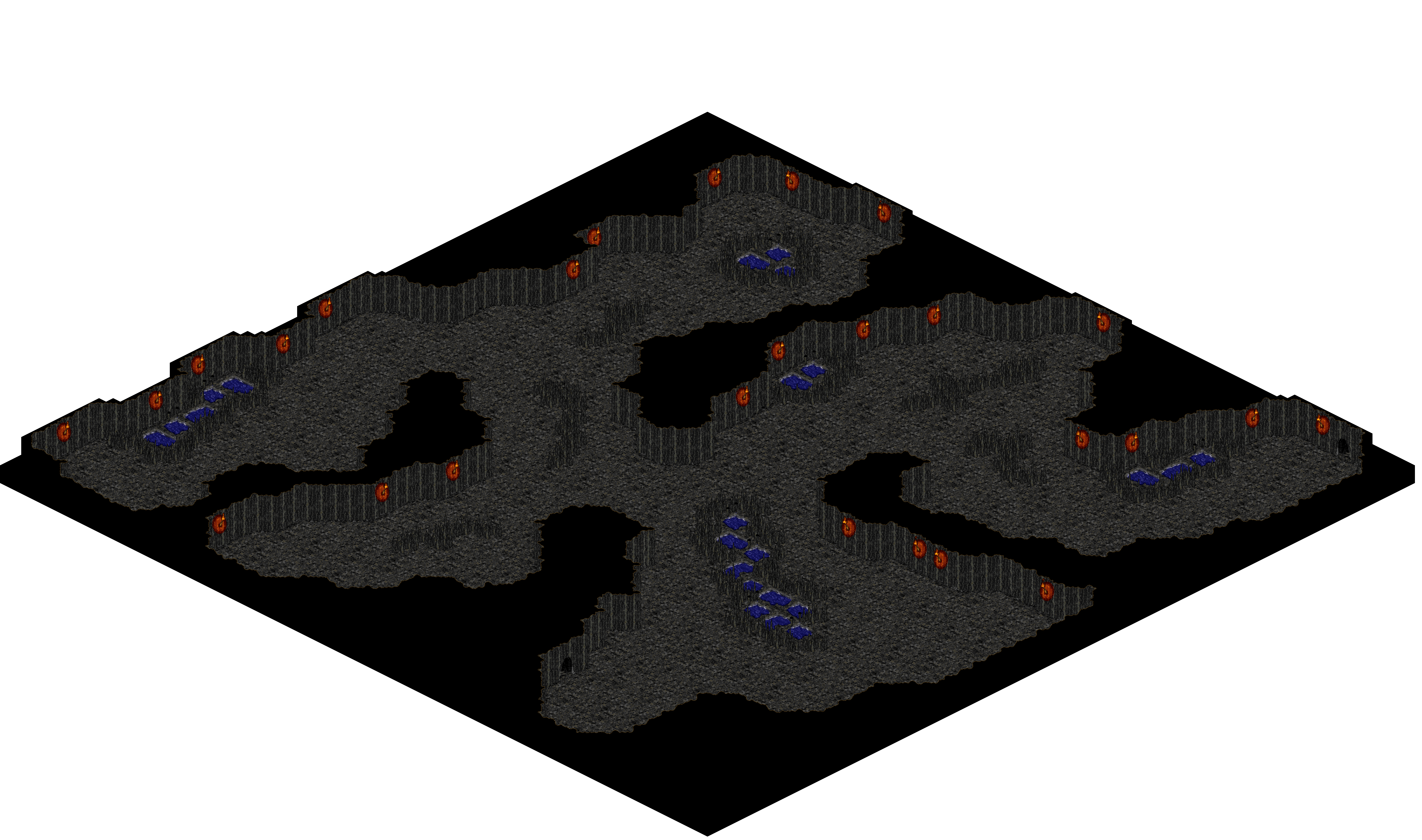 Mine 17-1 rendered terrain map