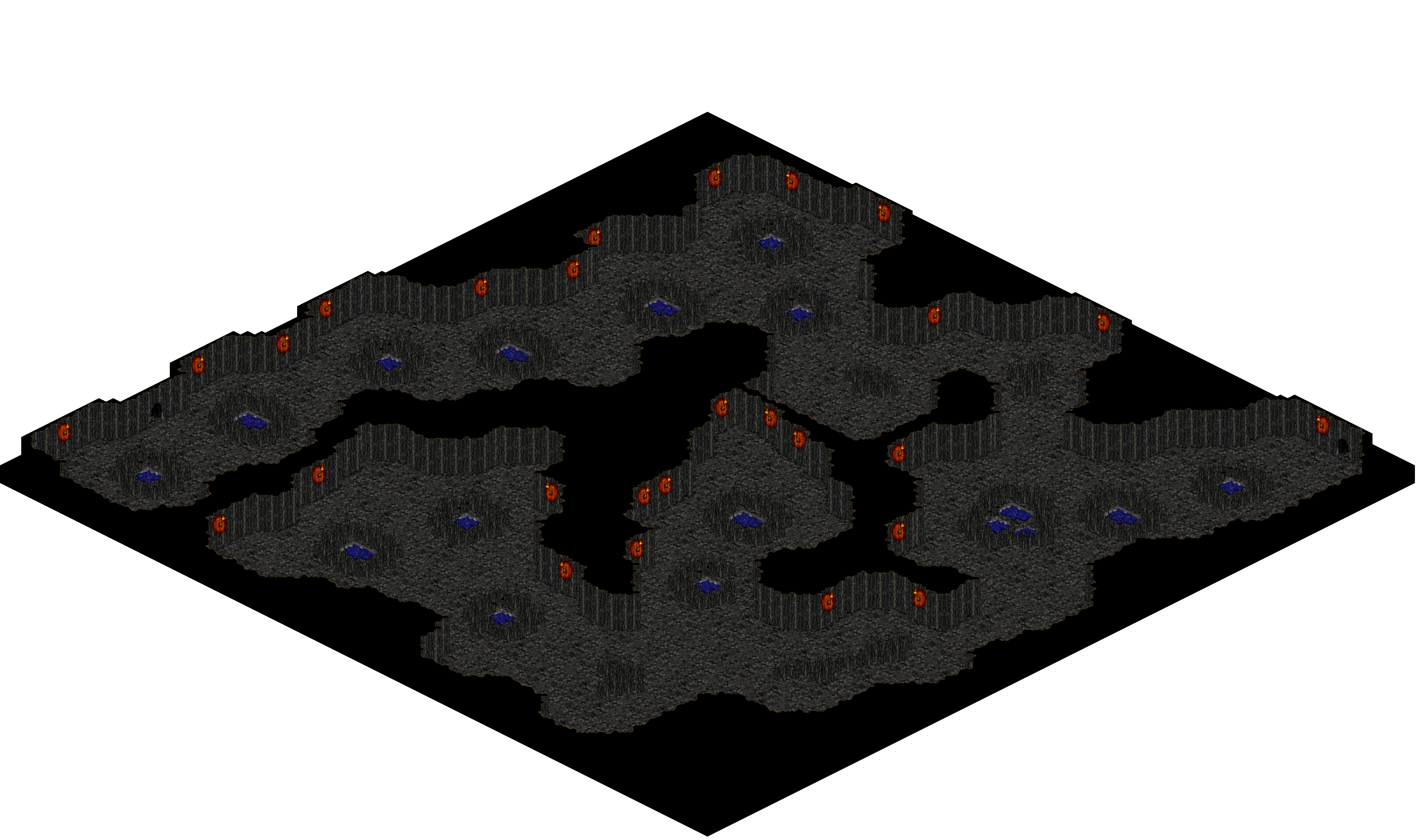 Mine 19-1 rendered terrain map
