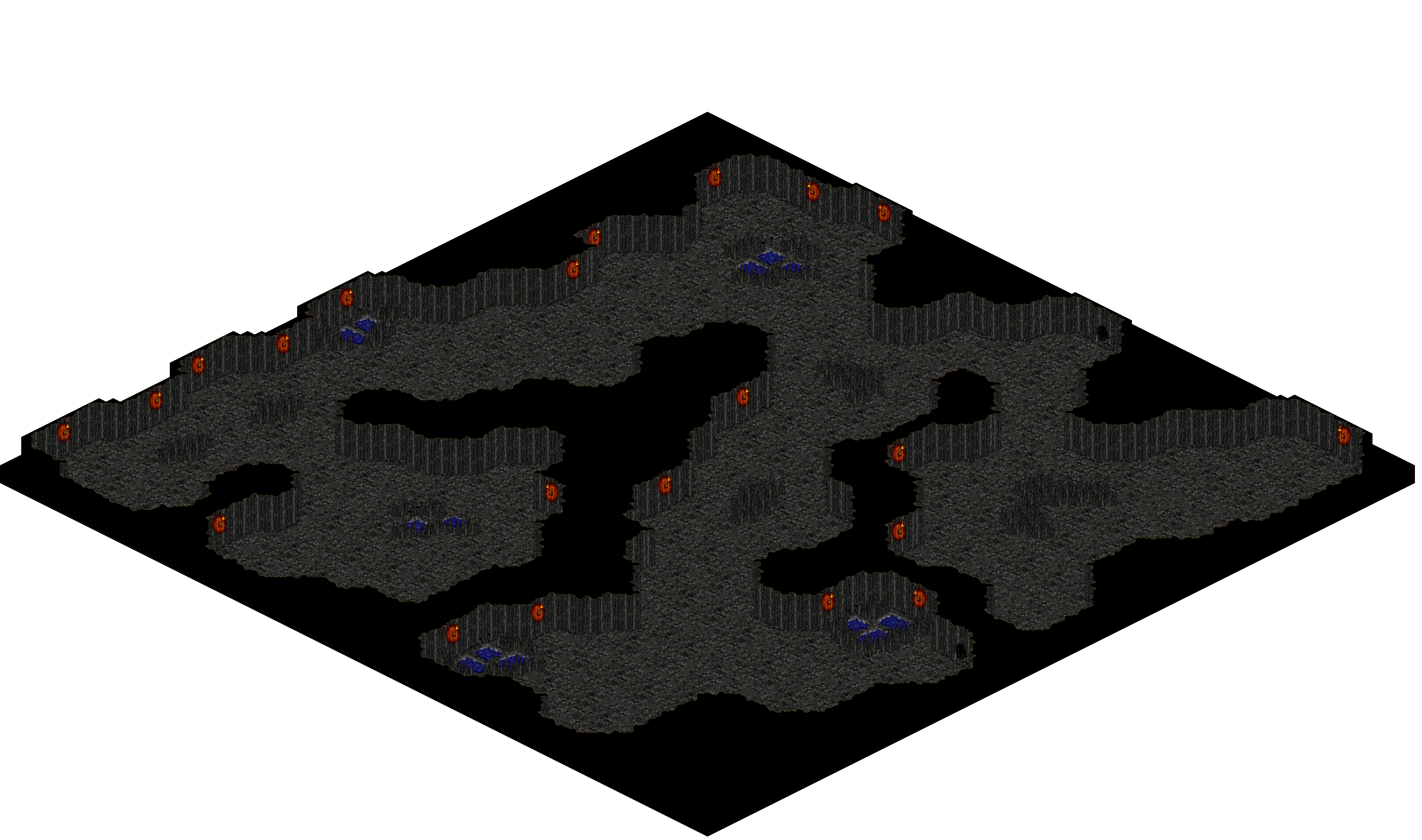 Mine 16-1 rendered terrain map