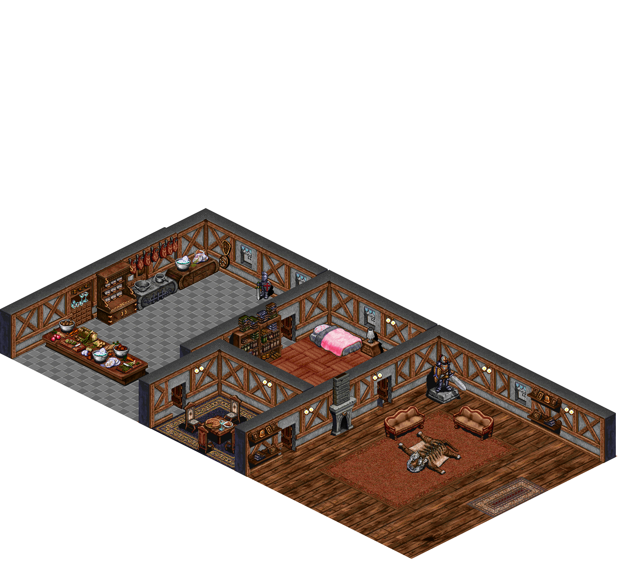 Oren Island House2 rendered terrain map