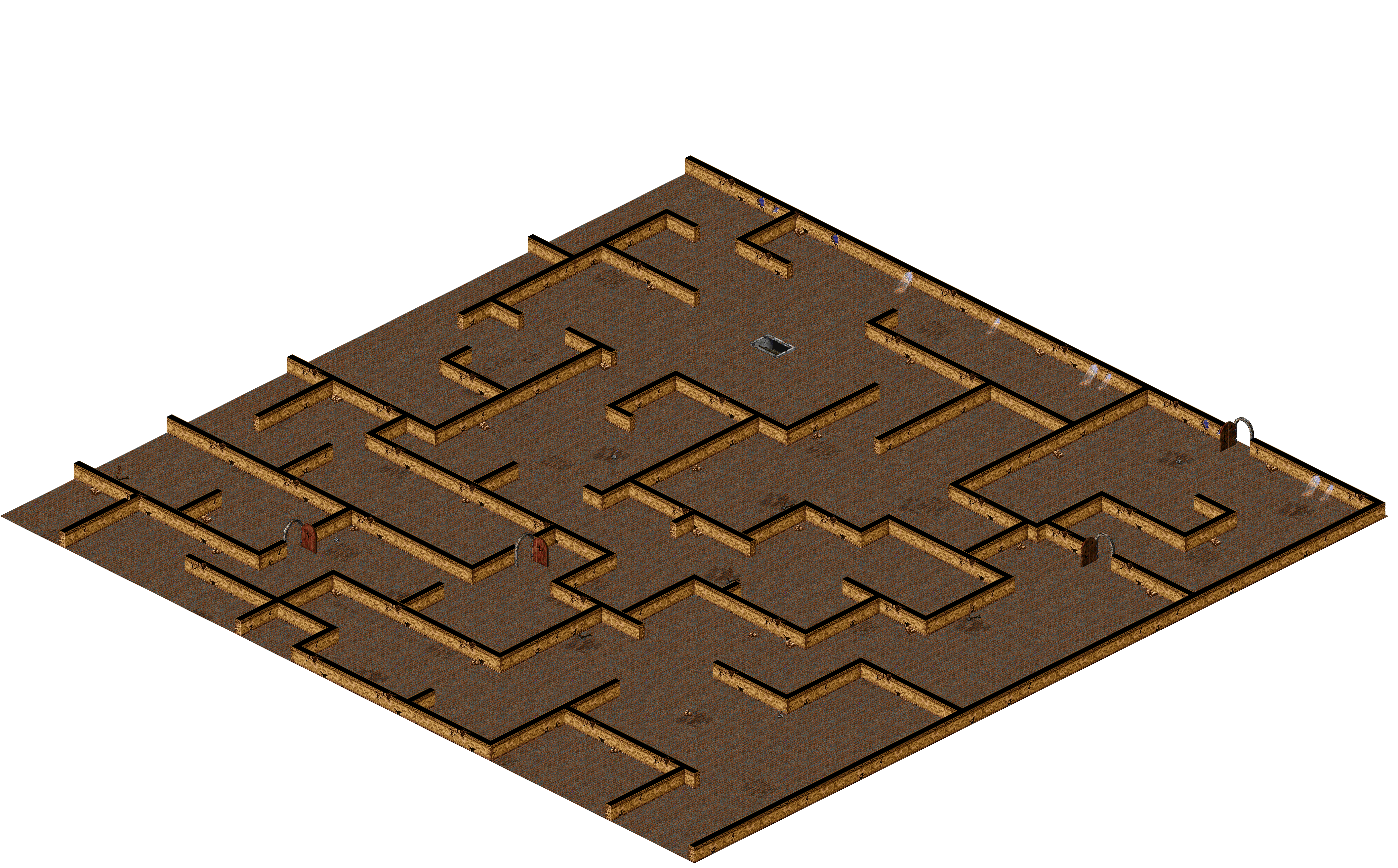 Oren Ruins 2-4 rendered terrain map