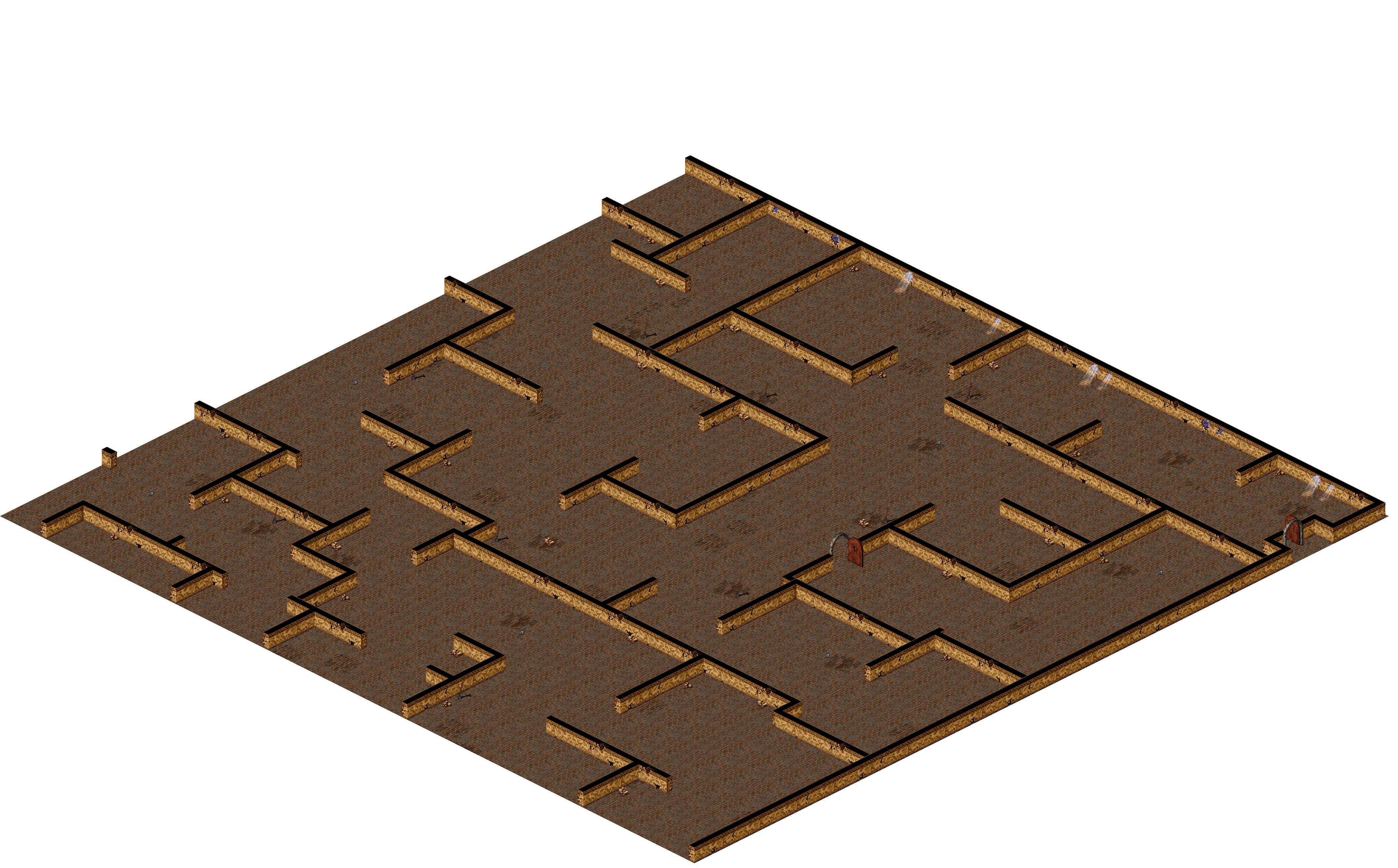 Oren Ruins 3-4 rendered terrain map