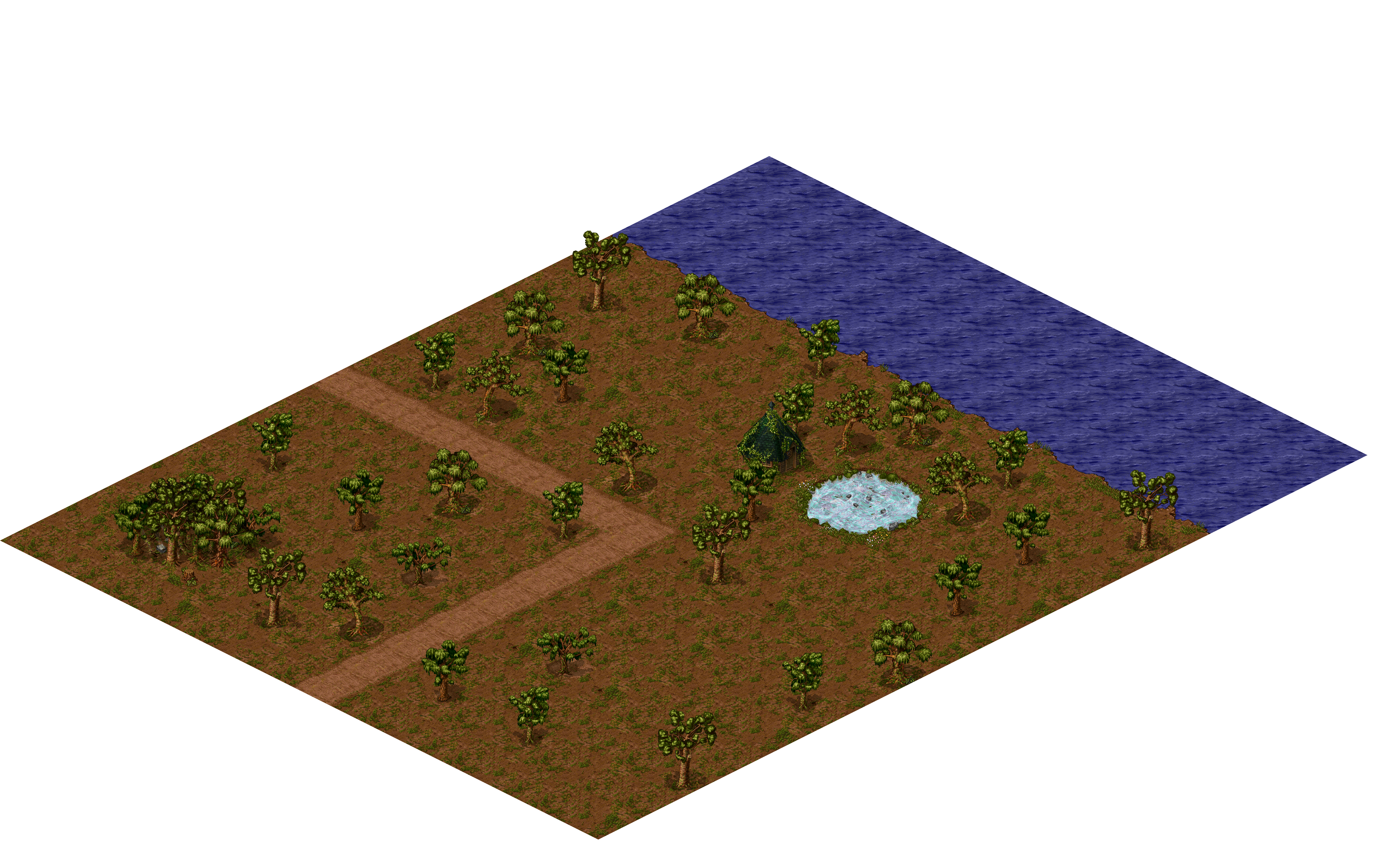 Oren Ruins 1-13 rendered terrain map