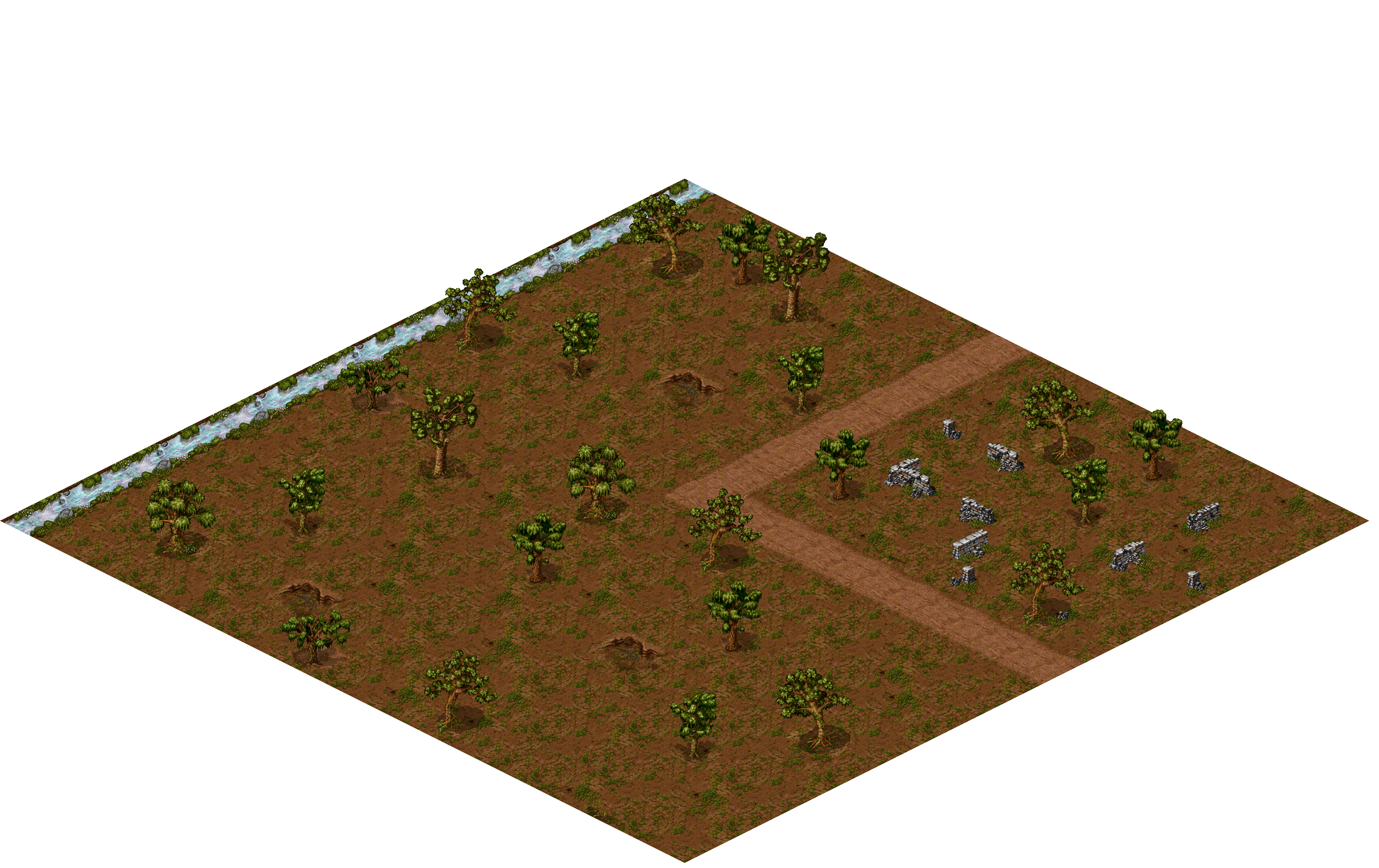 Oren Ruins 1-19 rendered terrain map