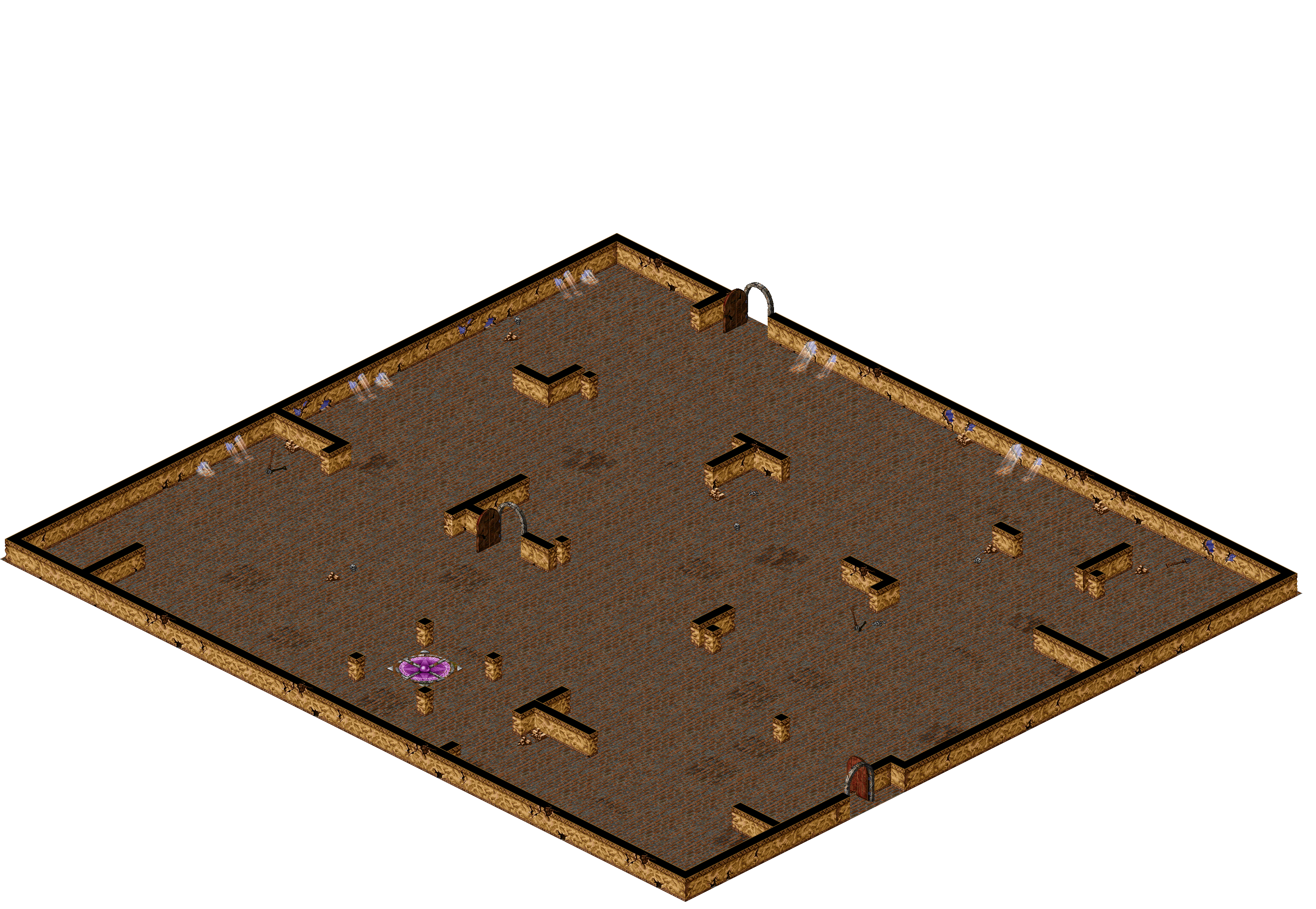 Oren Ruins 3-6 rendered terrain map