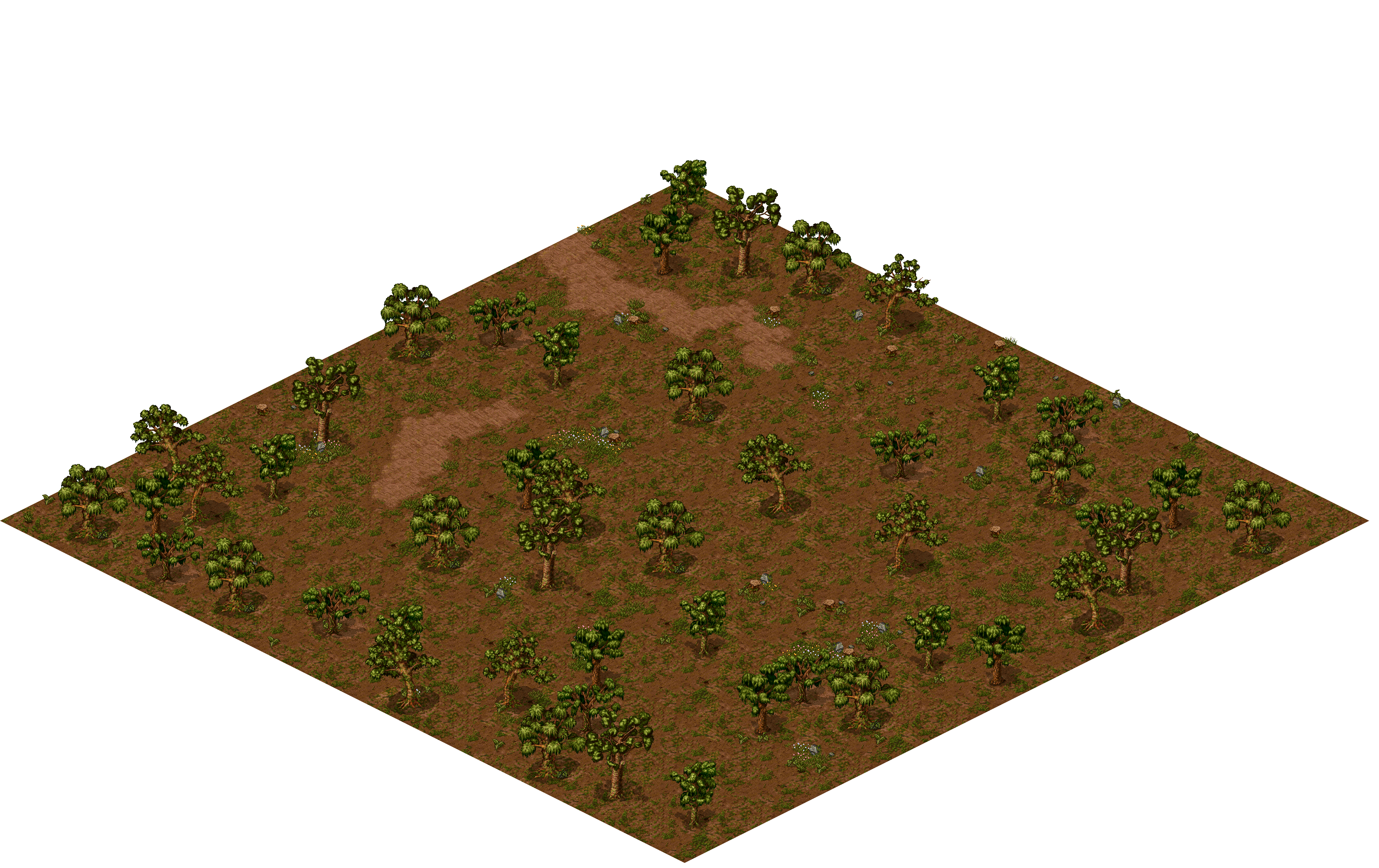 Oren Island Jungle 1 rendered terrain map