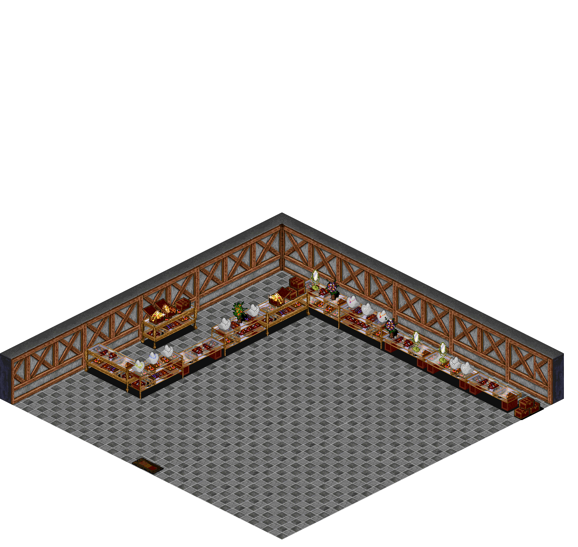 Oren Island Jewelry Shop rendered terrain map