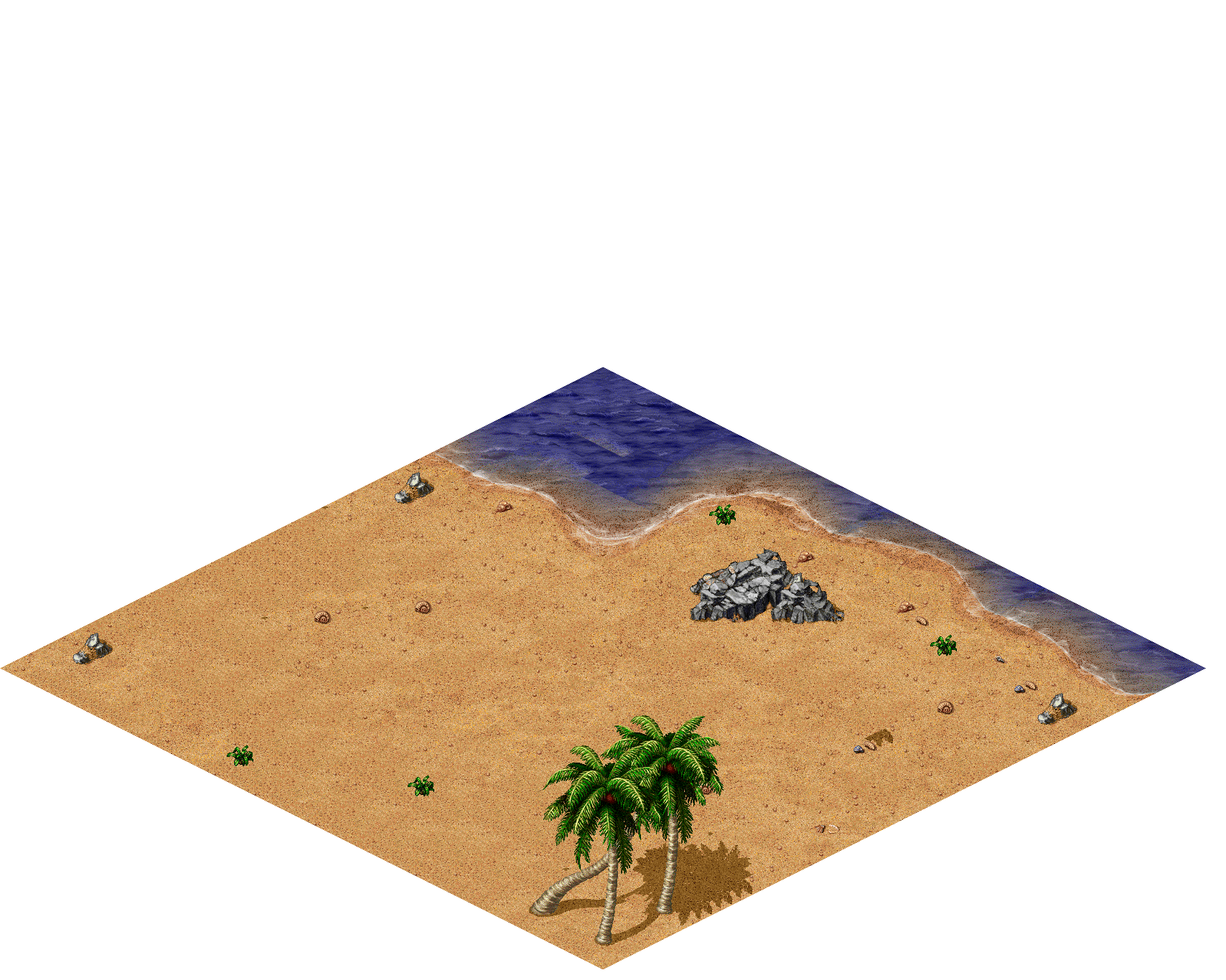 Map 6647 rendered terrain map