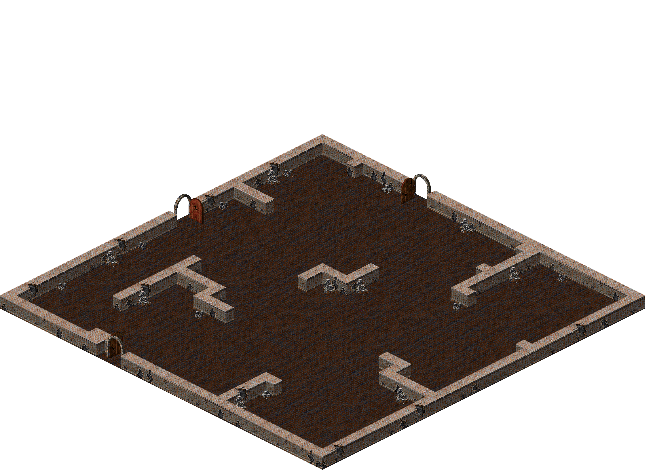 Map 6710 rendered terrain map