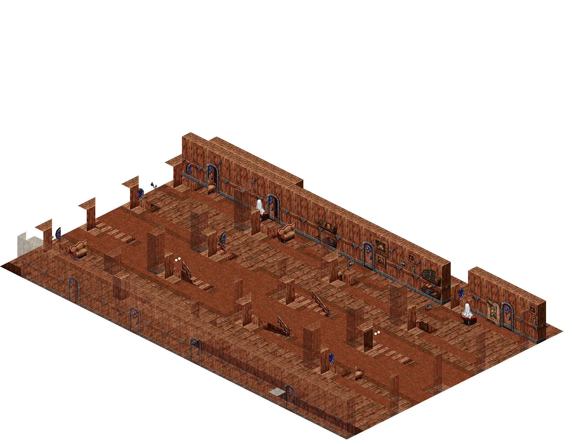 Map 6736 rendered terrain map