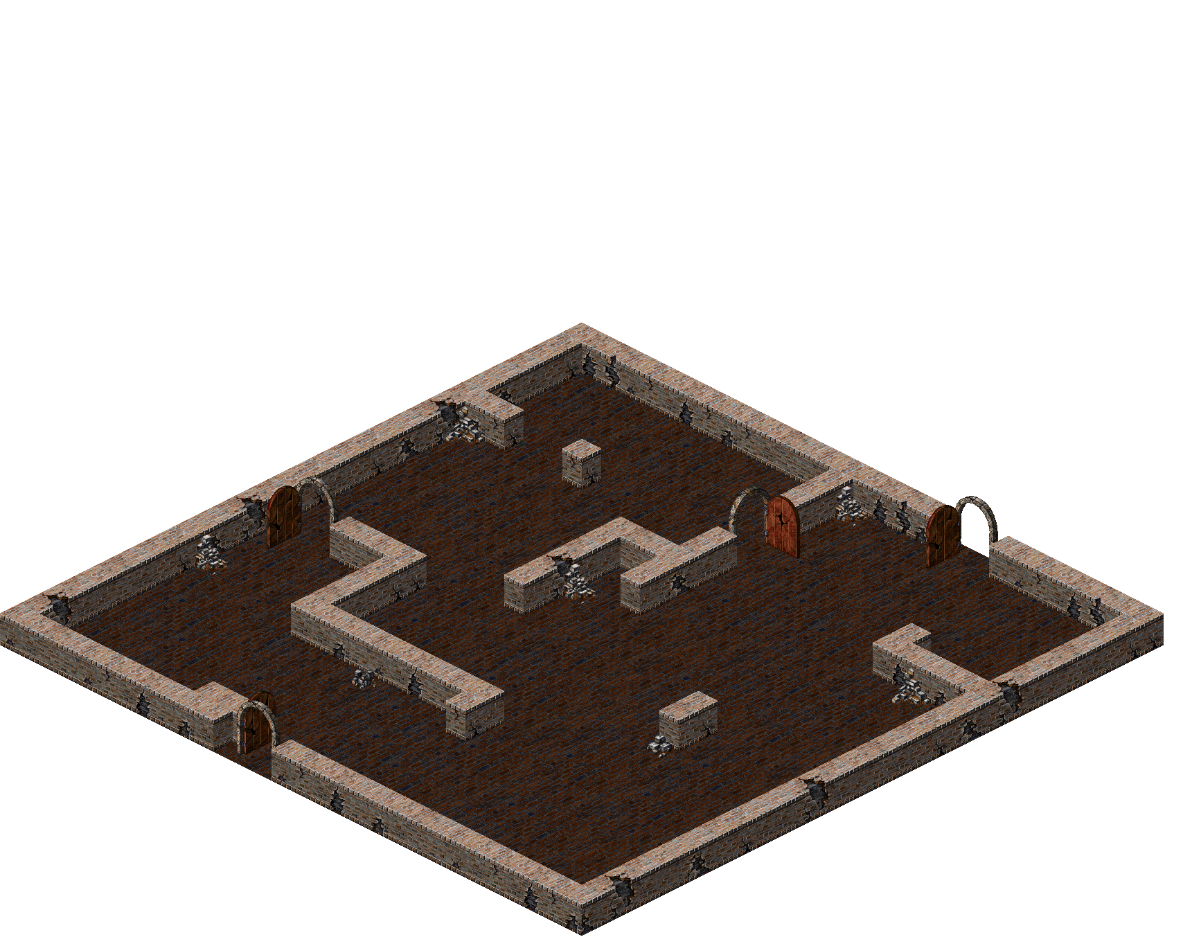 Map 6801 rendered terrain map