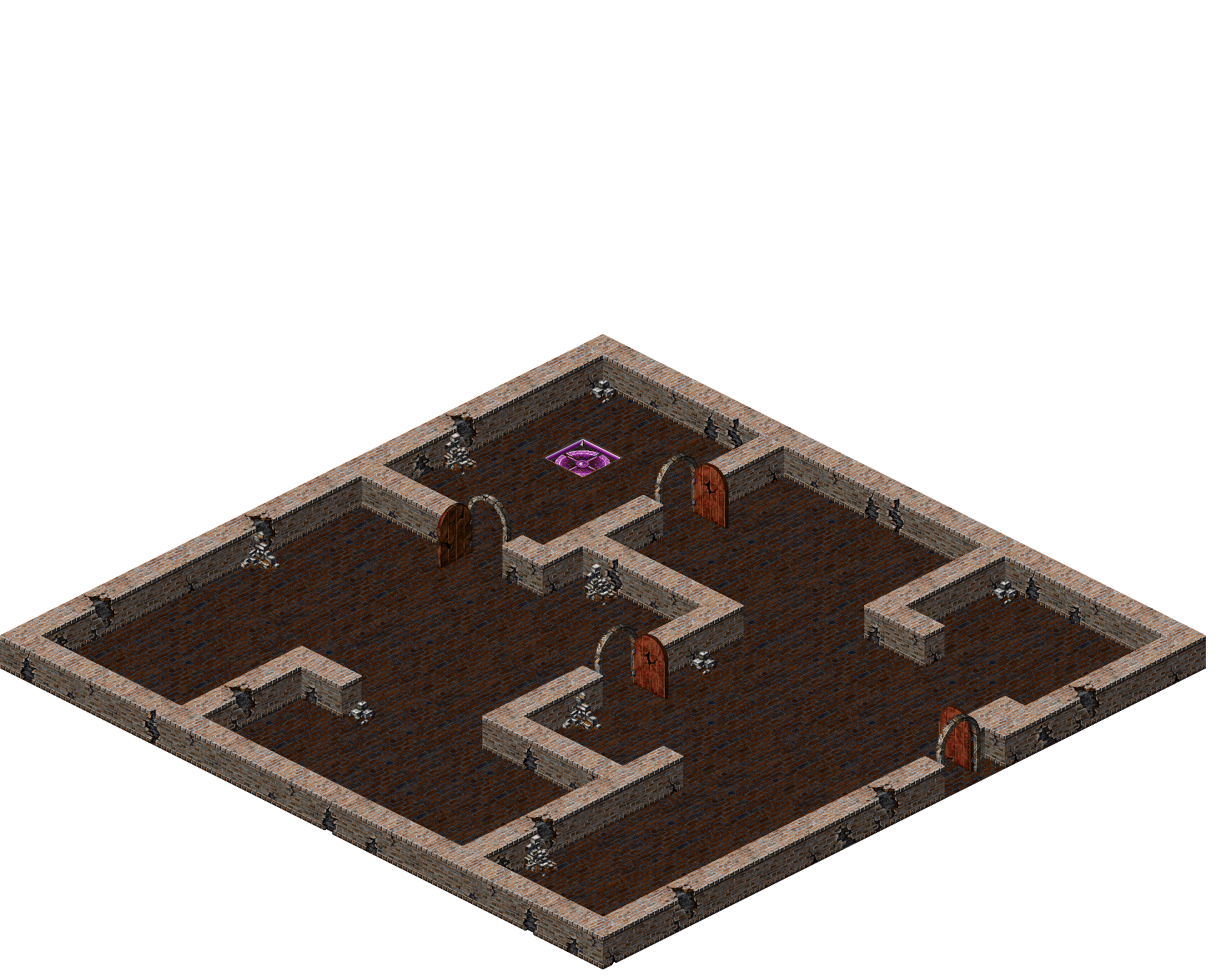 Map 6803 rendered terrain map