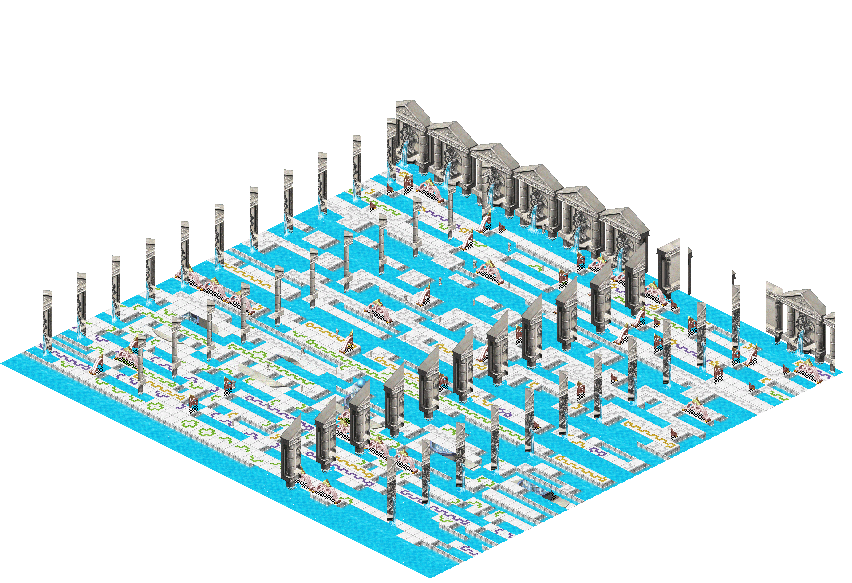 Map 6917 rendered terrain map