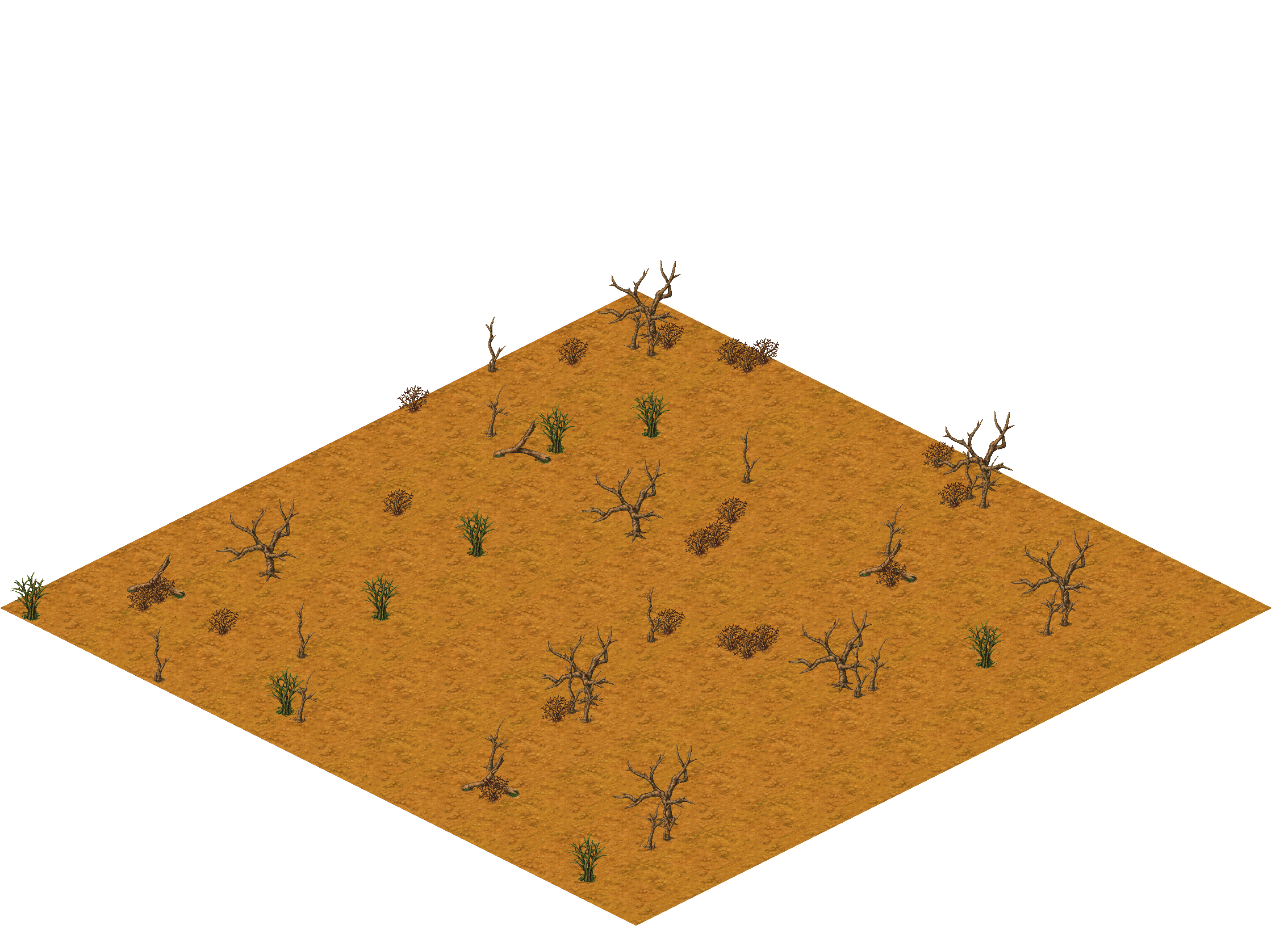 Deadwood Forest rendered terrain map