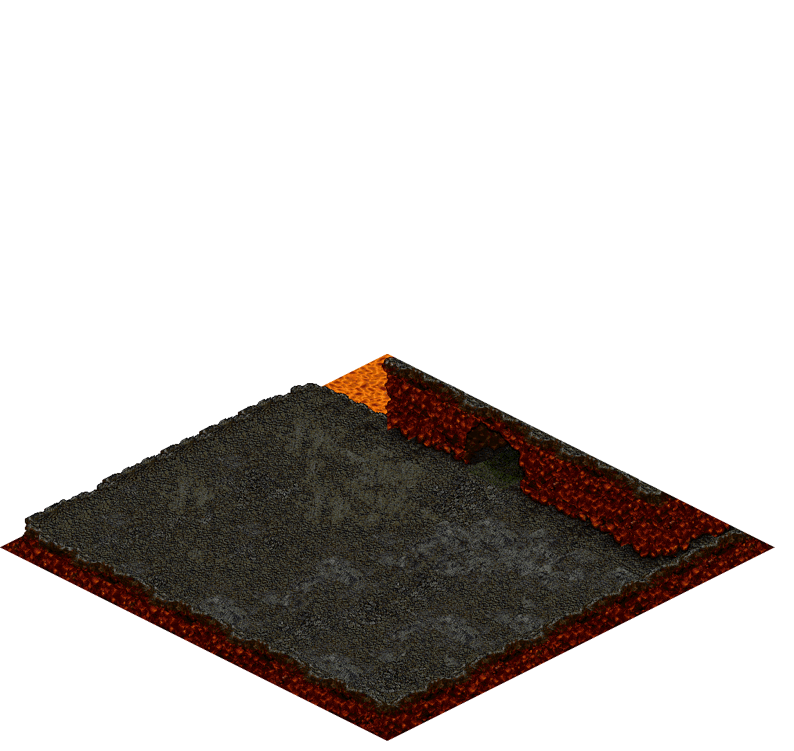 Map 7014 rendered terrain map