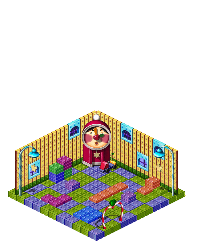 Elf Room rendered terrain map