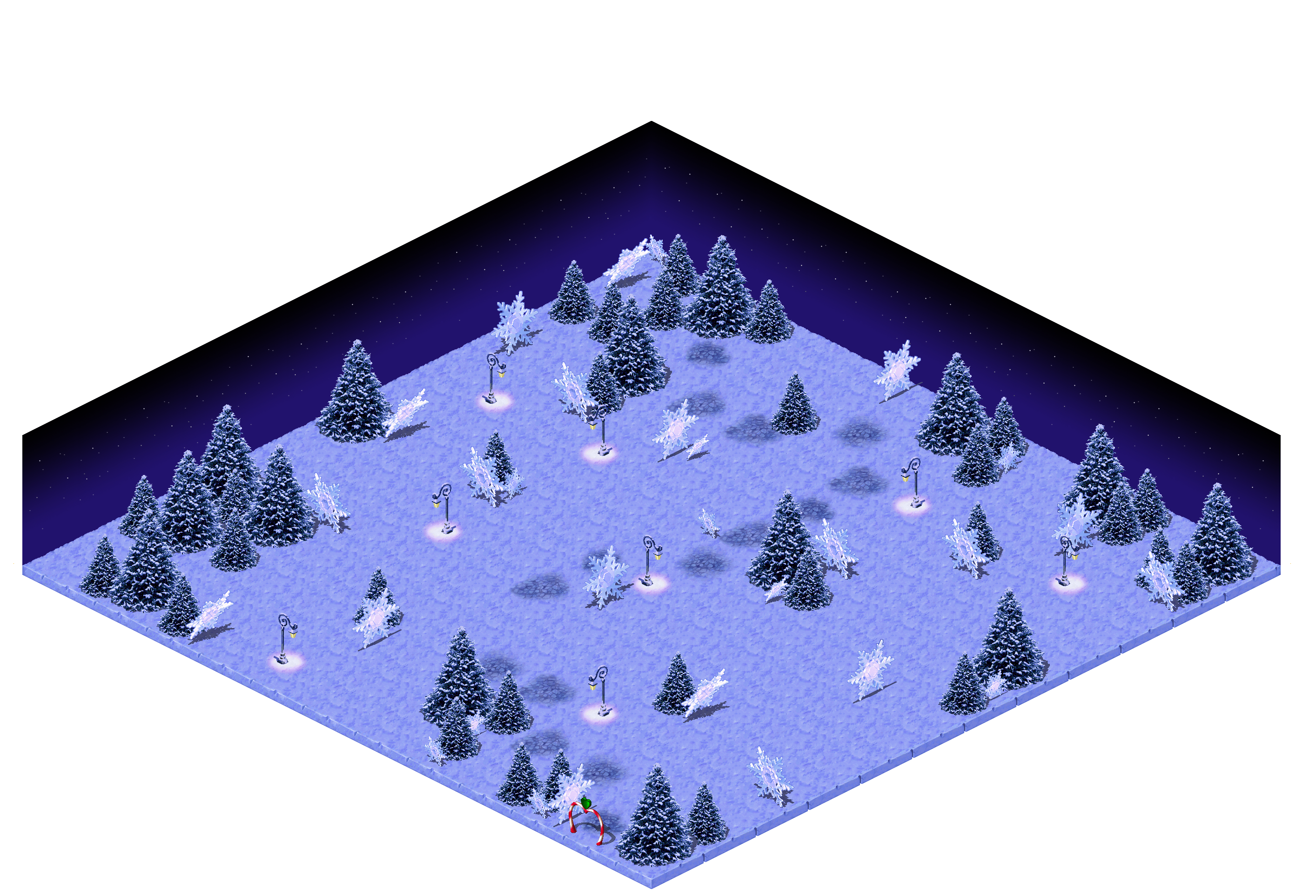 Map 7063 rendered terrain map